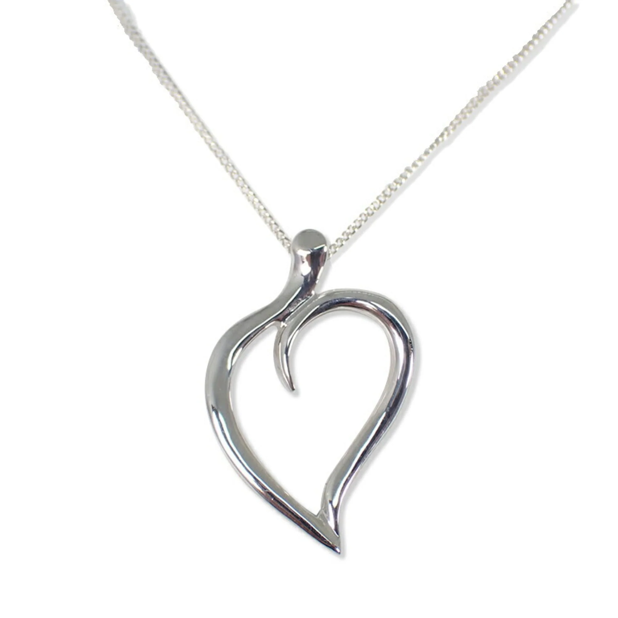 Elsa Peretti Pendant Necklace Sterling Silver 25.4mm