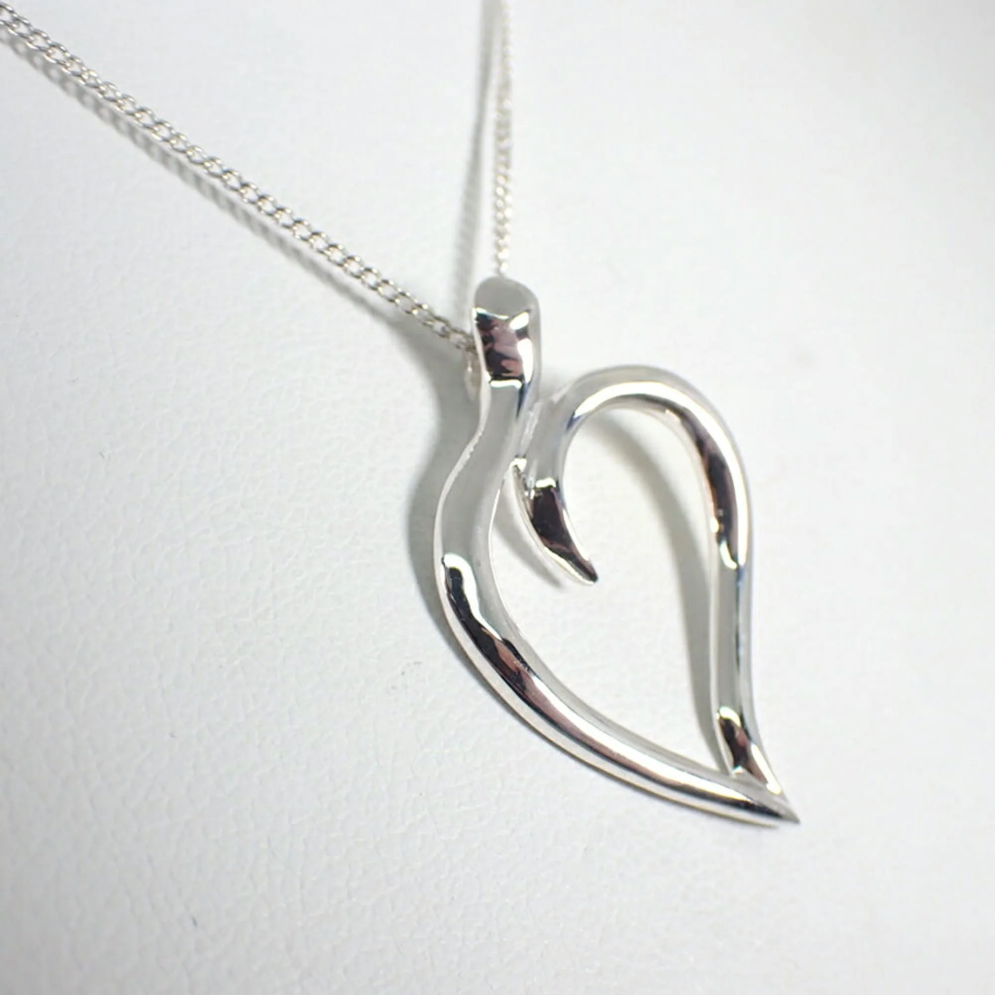 Elsa Peretti Pendant Necklace Sterling Silver 25.4mm - Image 5