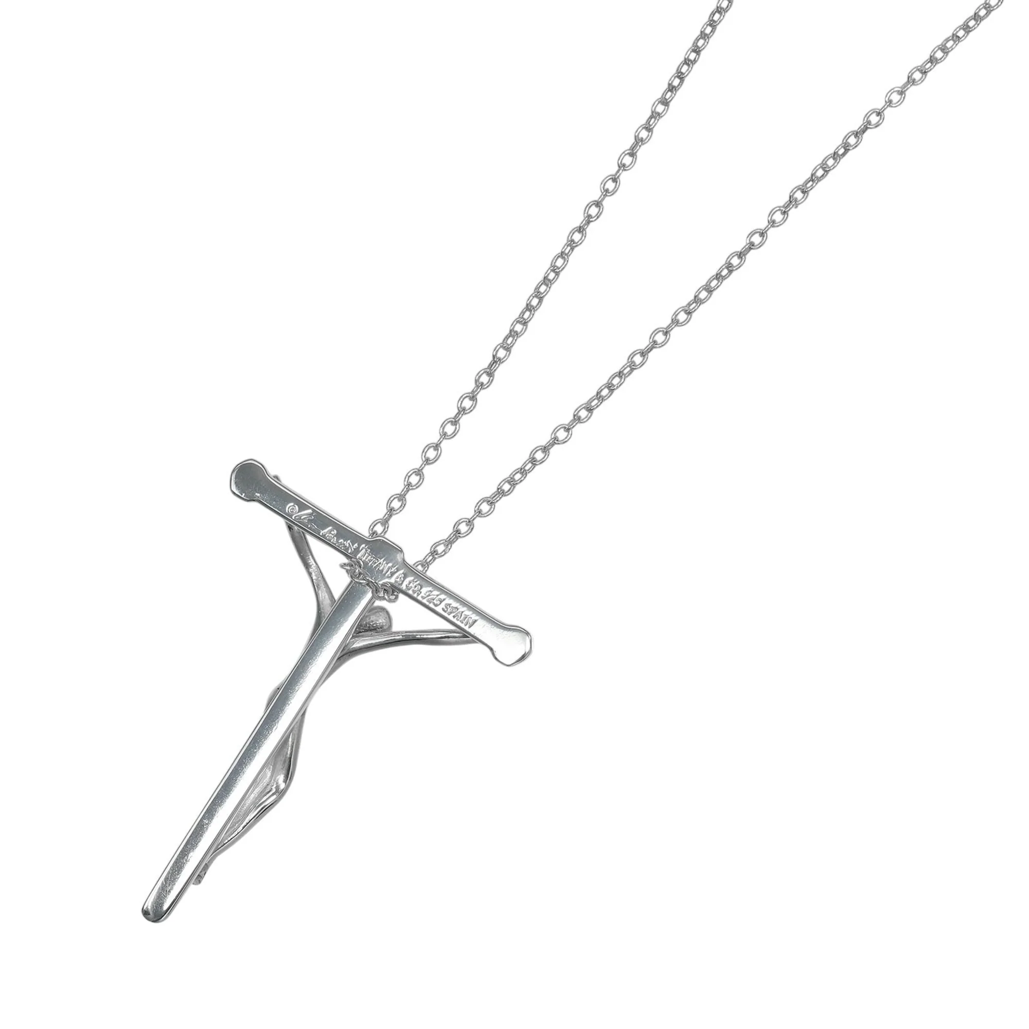 Elsa Peretti Pendant Necklace Sterling Silver 27mm - Image 3
