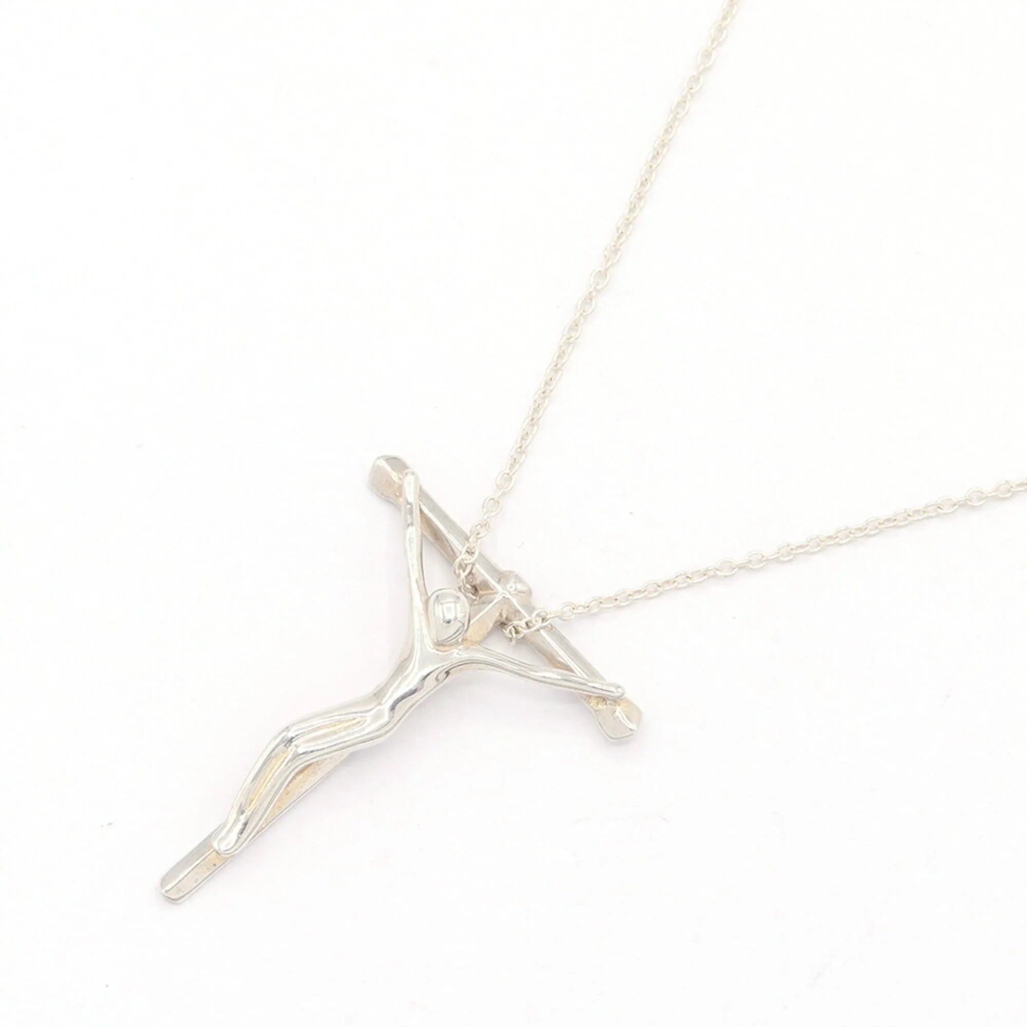 Elsa Peretti Pendant Necklace Sterling Silver 27mm