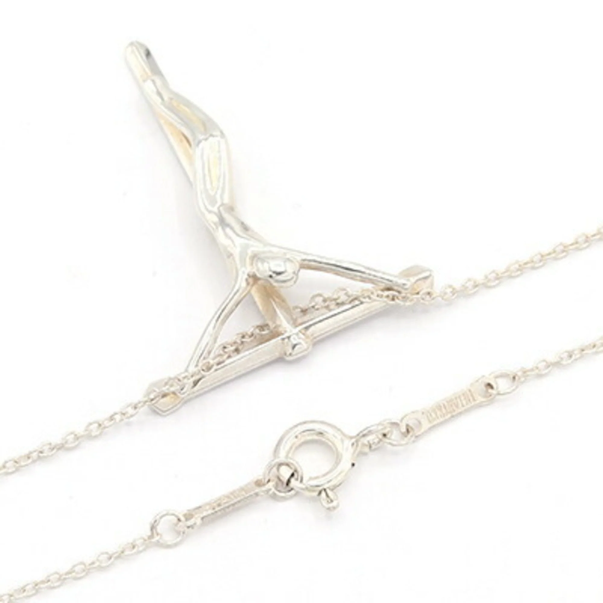 Elsa Peretti Pendant Necklace Sterling Silver 27mm - Image 3
