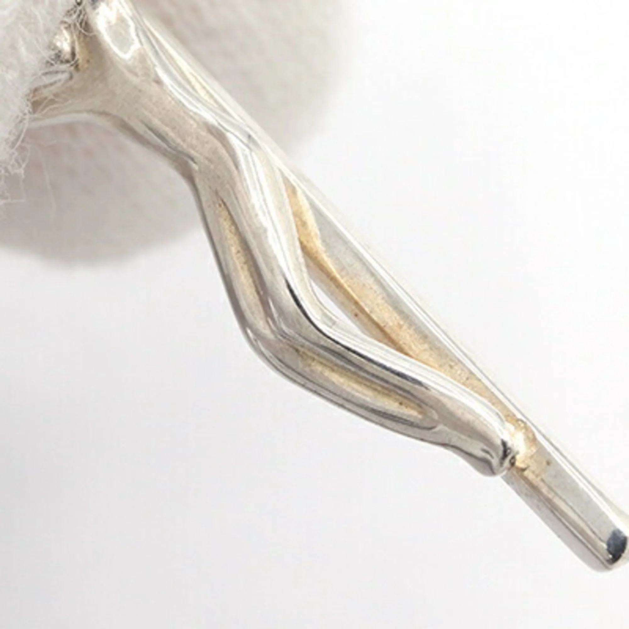 Elsa Peretti Pendant Necklace Sterling Silver 27mm - Image 5