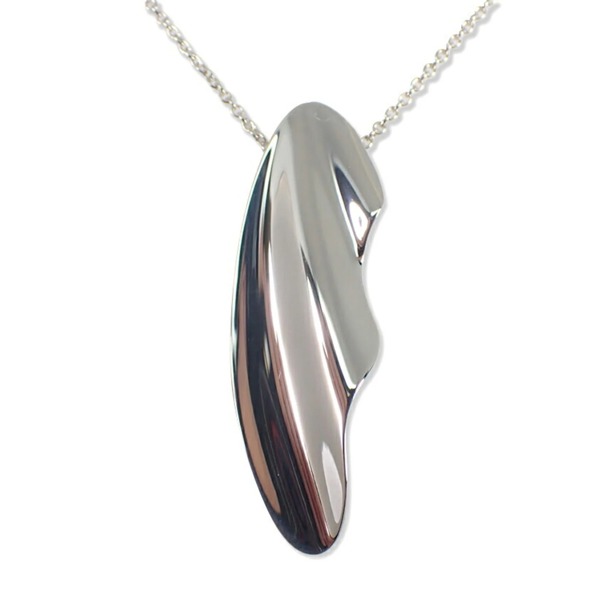 Elsa Peretti Pendant Necklace Sterling Silver 36.5mm - Image 2