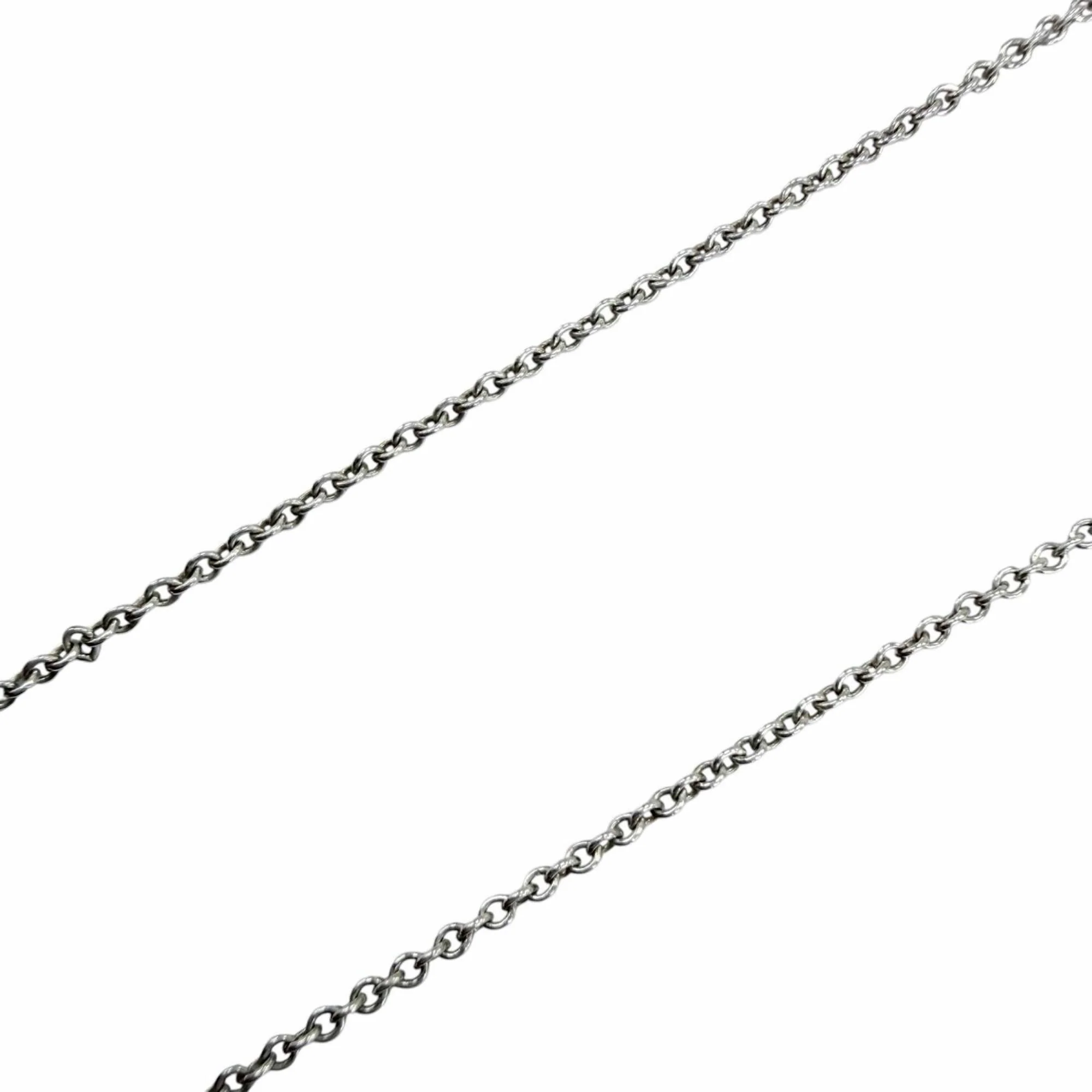 Elsa Peretti Pendant Necklace Sterling Silver 4mm - Image 5