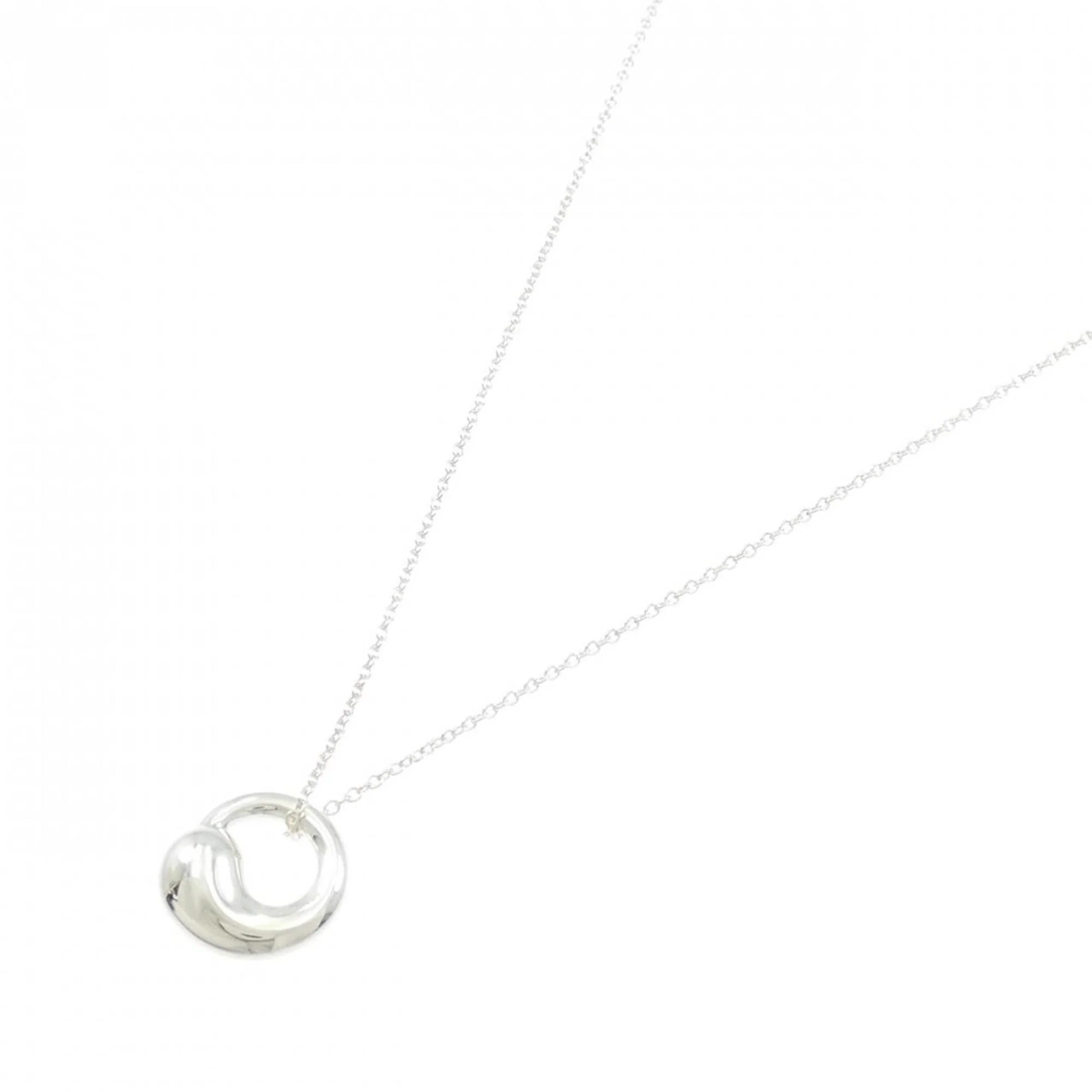 Eternal Circle Pendant Necklace Sterling Silver - Image 2