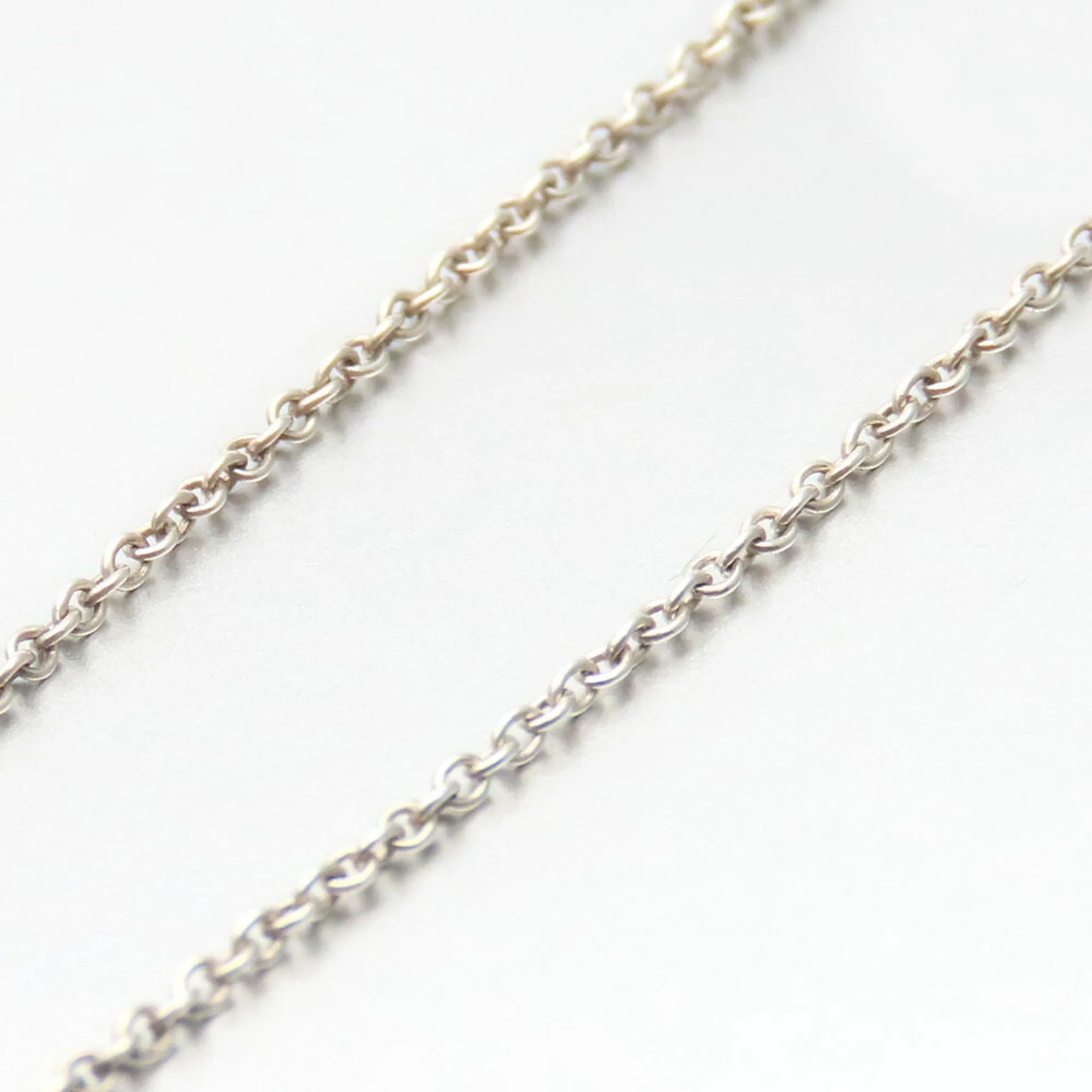 Full Heart Elsa Peretti Pendant Necklace Sterling Silver - Image 5