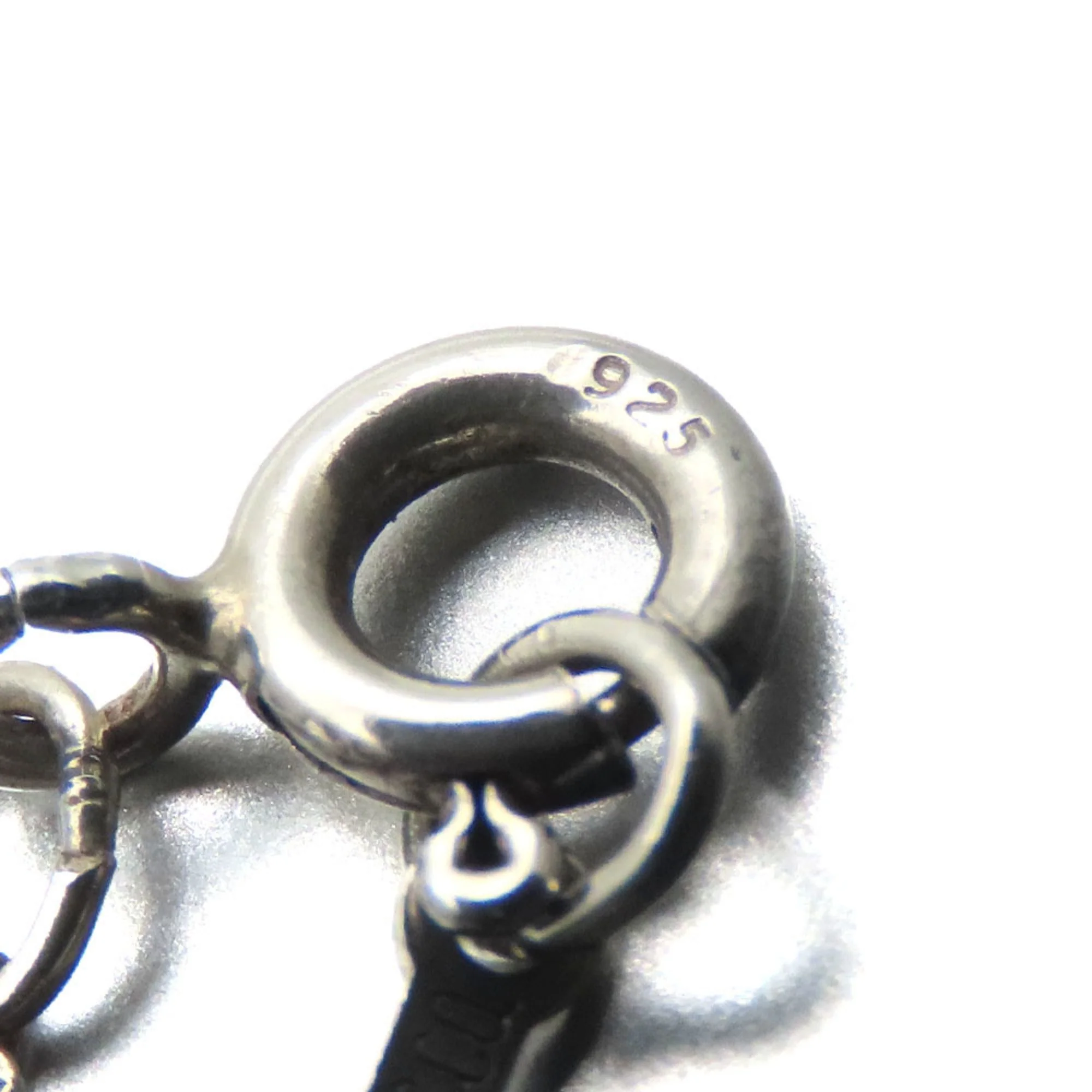 Full Heart Elsa Peretti Pendant Necklace Sterling Silver - Image 8