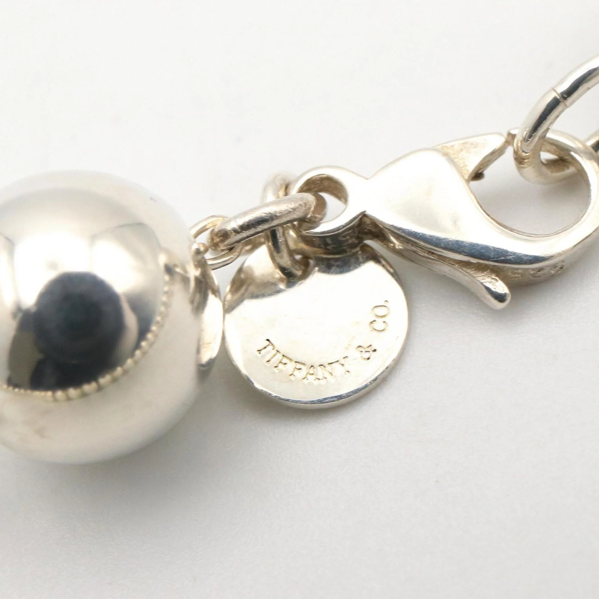 Hardware Ball Pendant Necklace Sterling Silver - Image 4