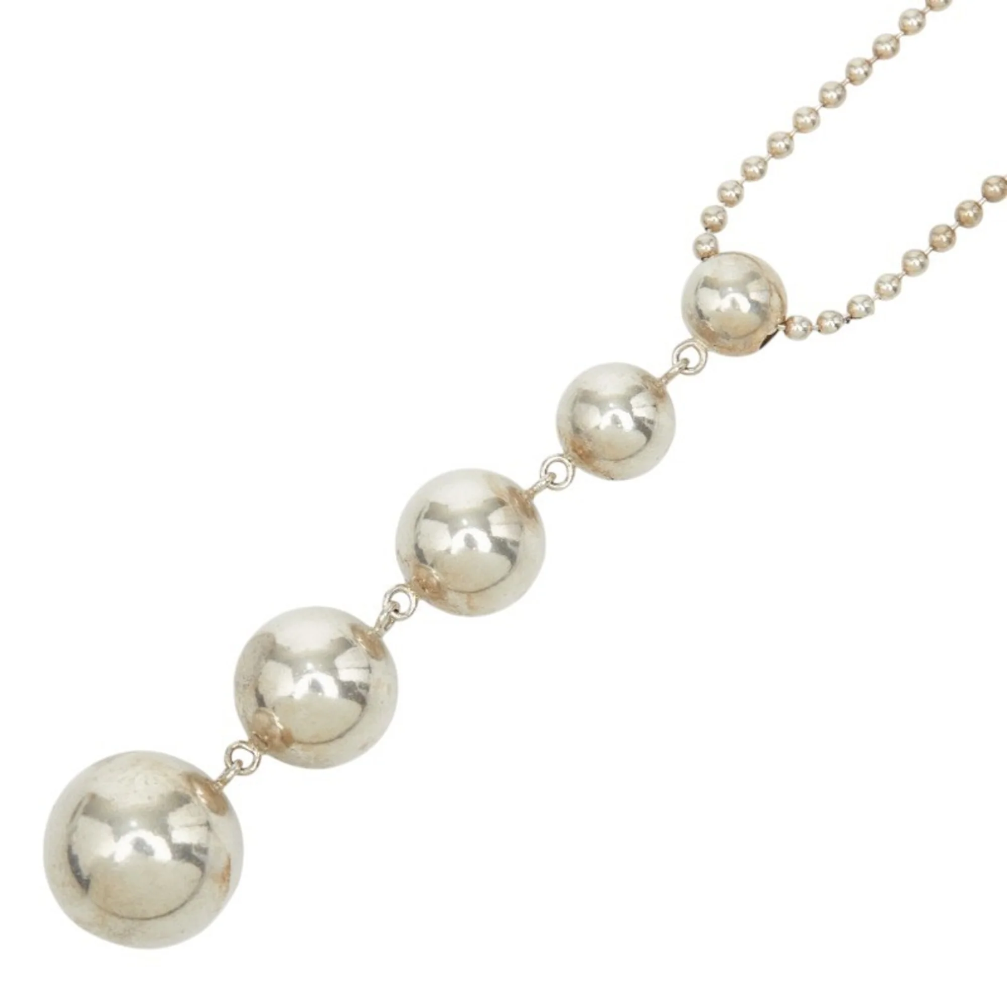 Hardware Ball Pendant Necklace Sterling Silver