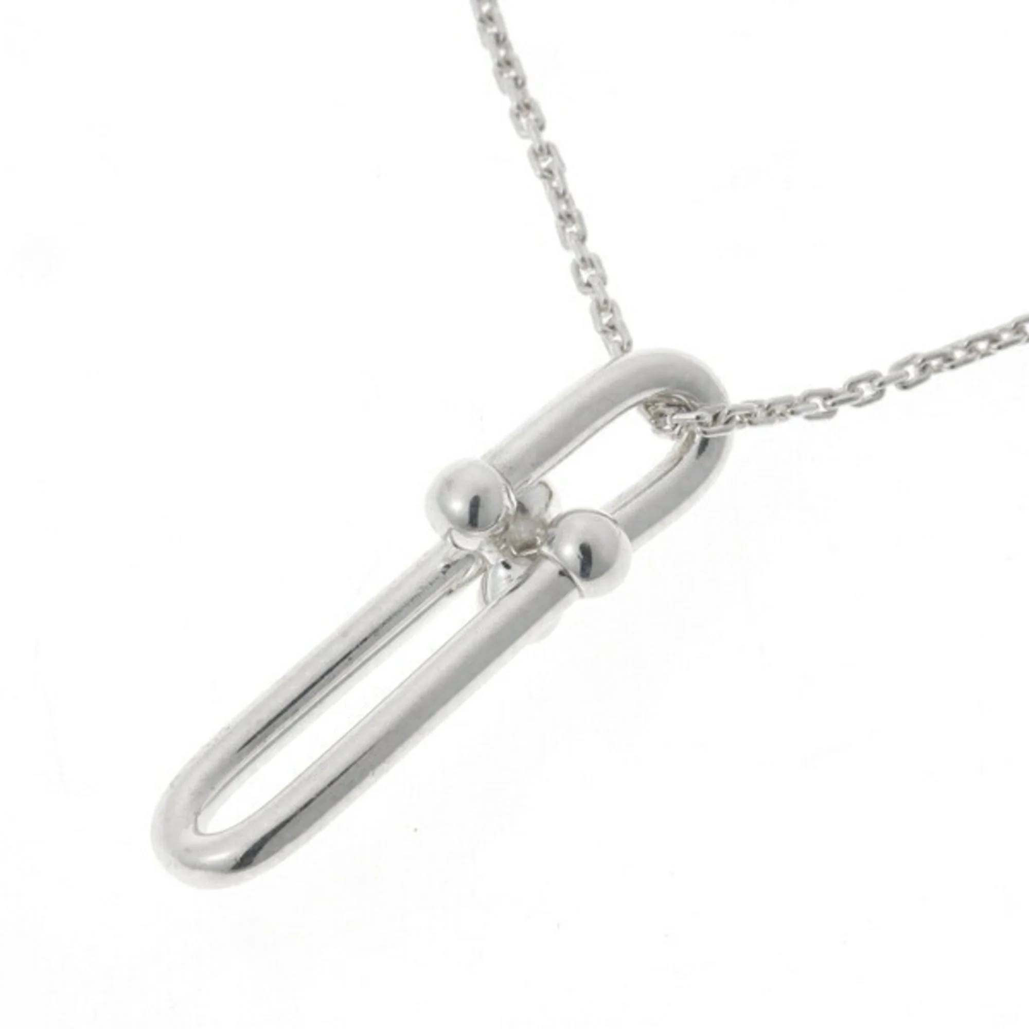 Hardware Link Pendant Necklace Sterling Silver - Image 4