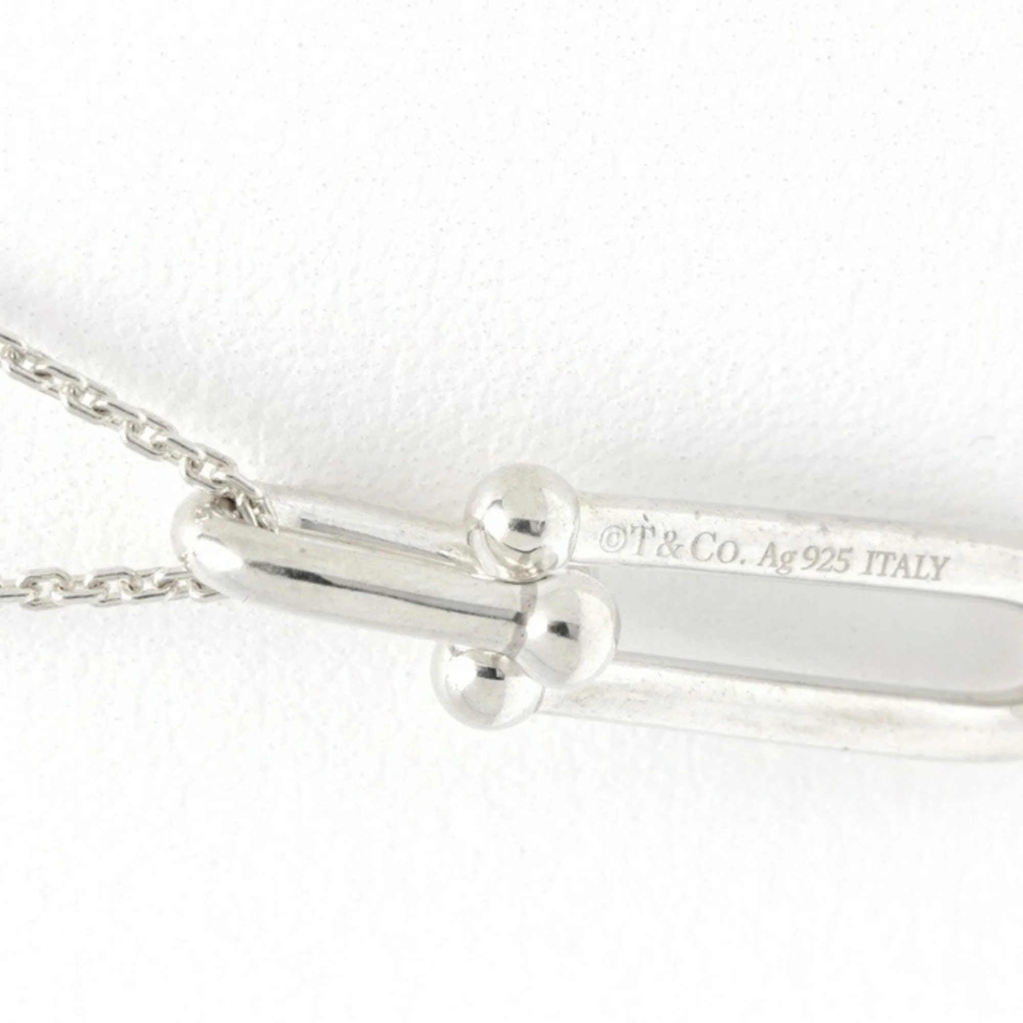 Hardware Link Pendant Necklace Sterling Silver - Image 5