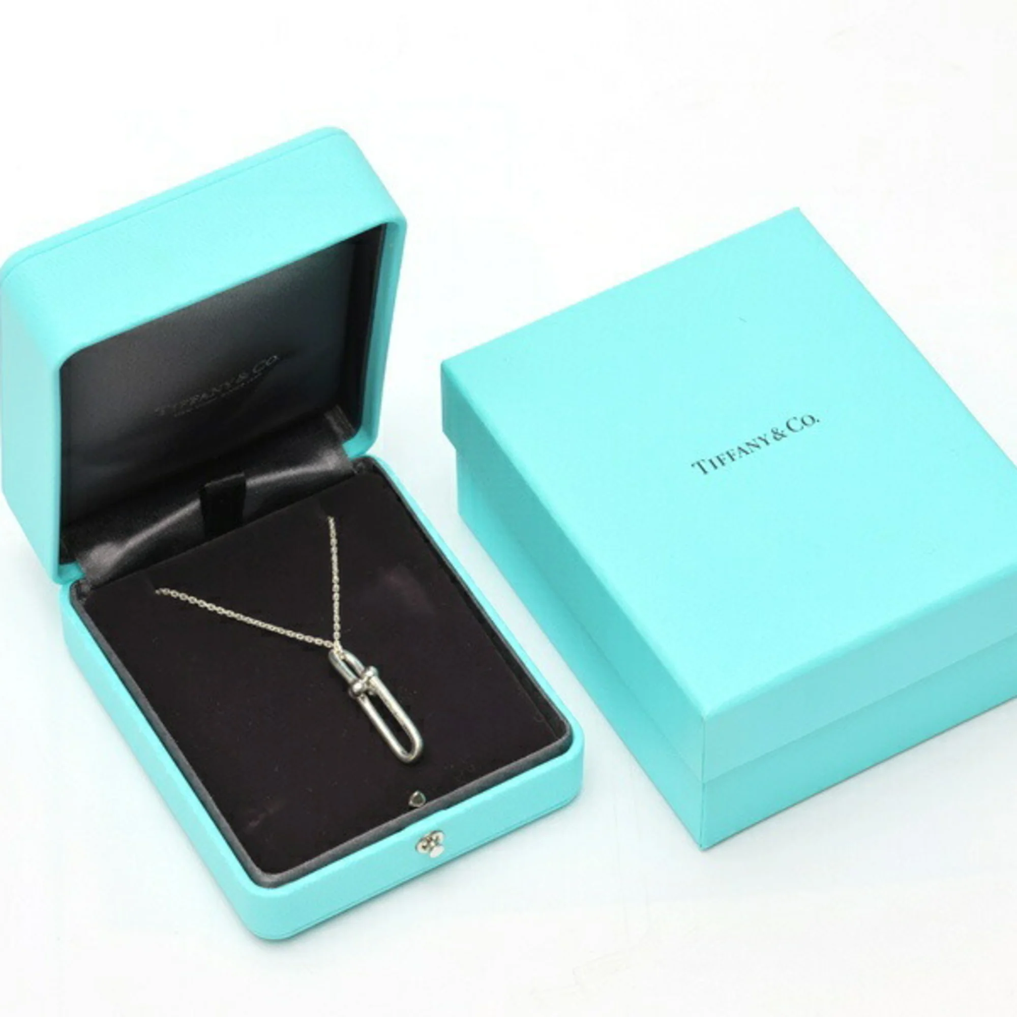 Hardware Link Pendant Necklace Sterling Silver - Image 8