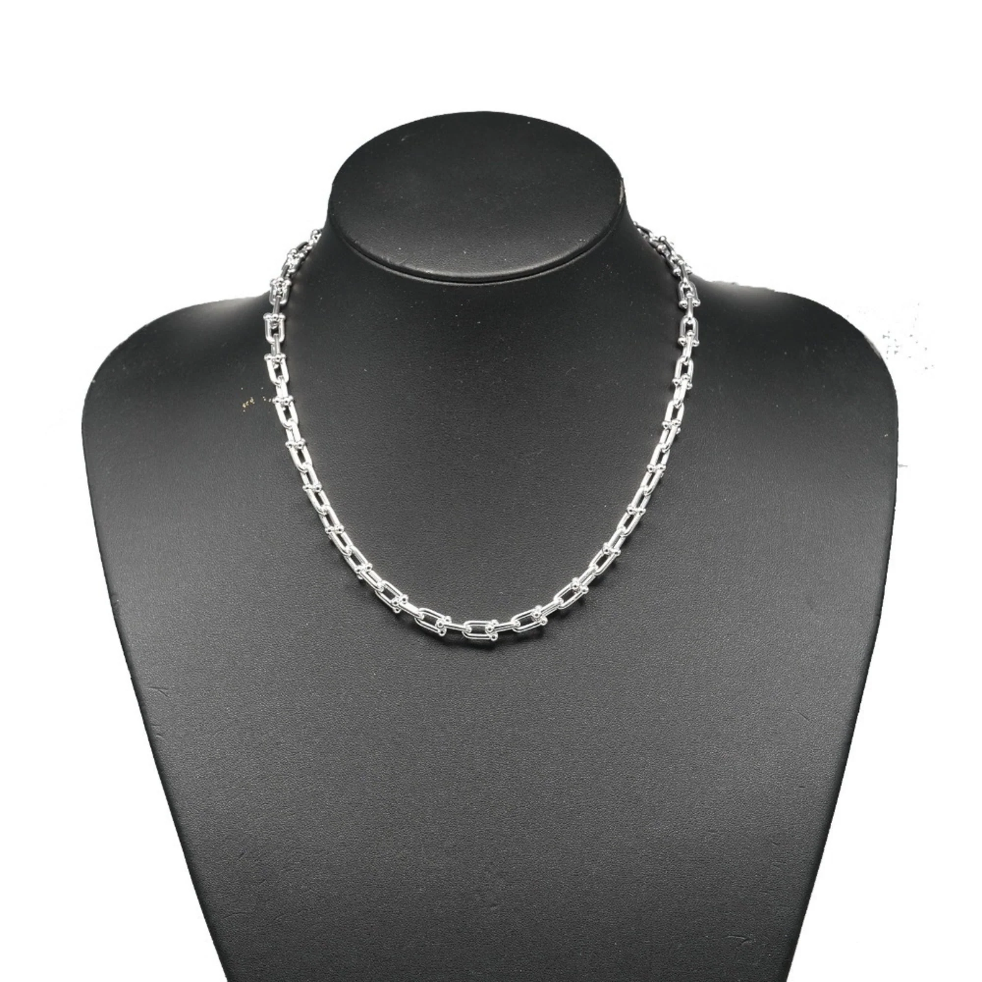 Hardware Small Link Pendant Necklace Sterling Silver - Image 2