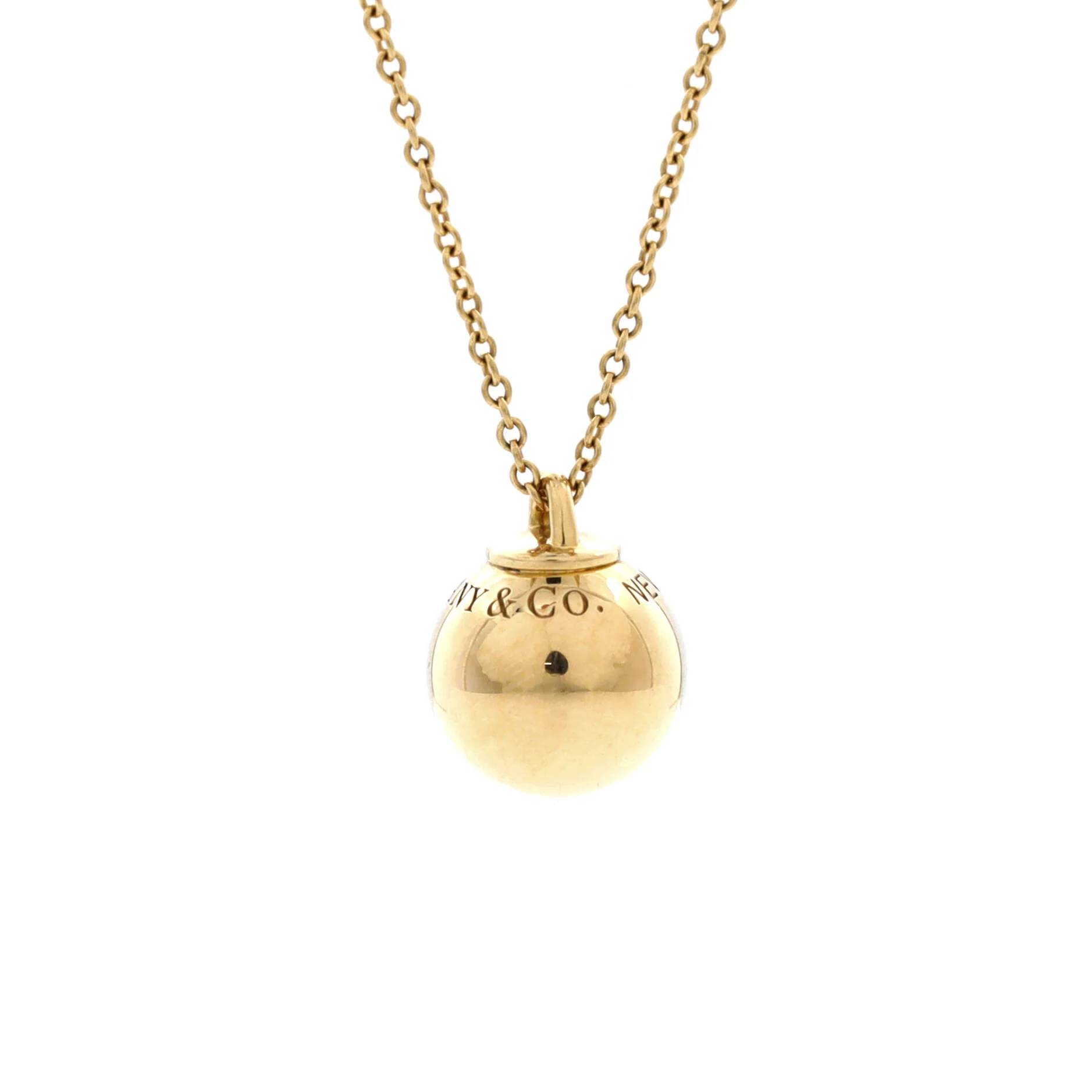 HardWear Ball Pendant Necklace 18K Yellow Gold 12.75mm