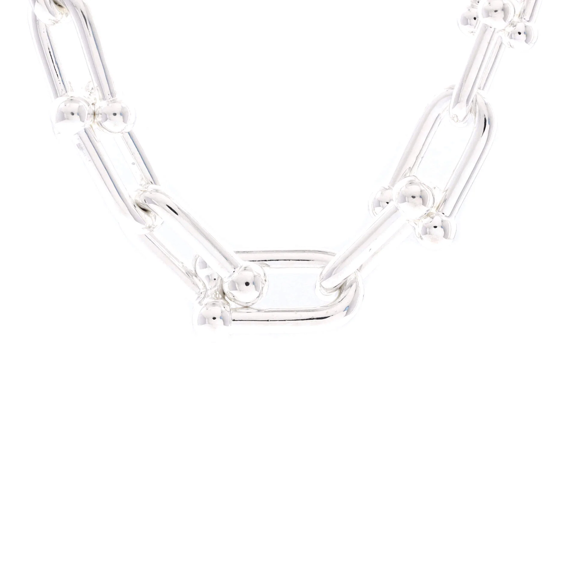 HardWear Graduated Link Necklace Sterling Silver