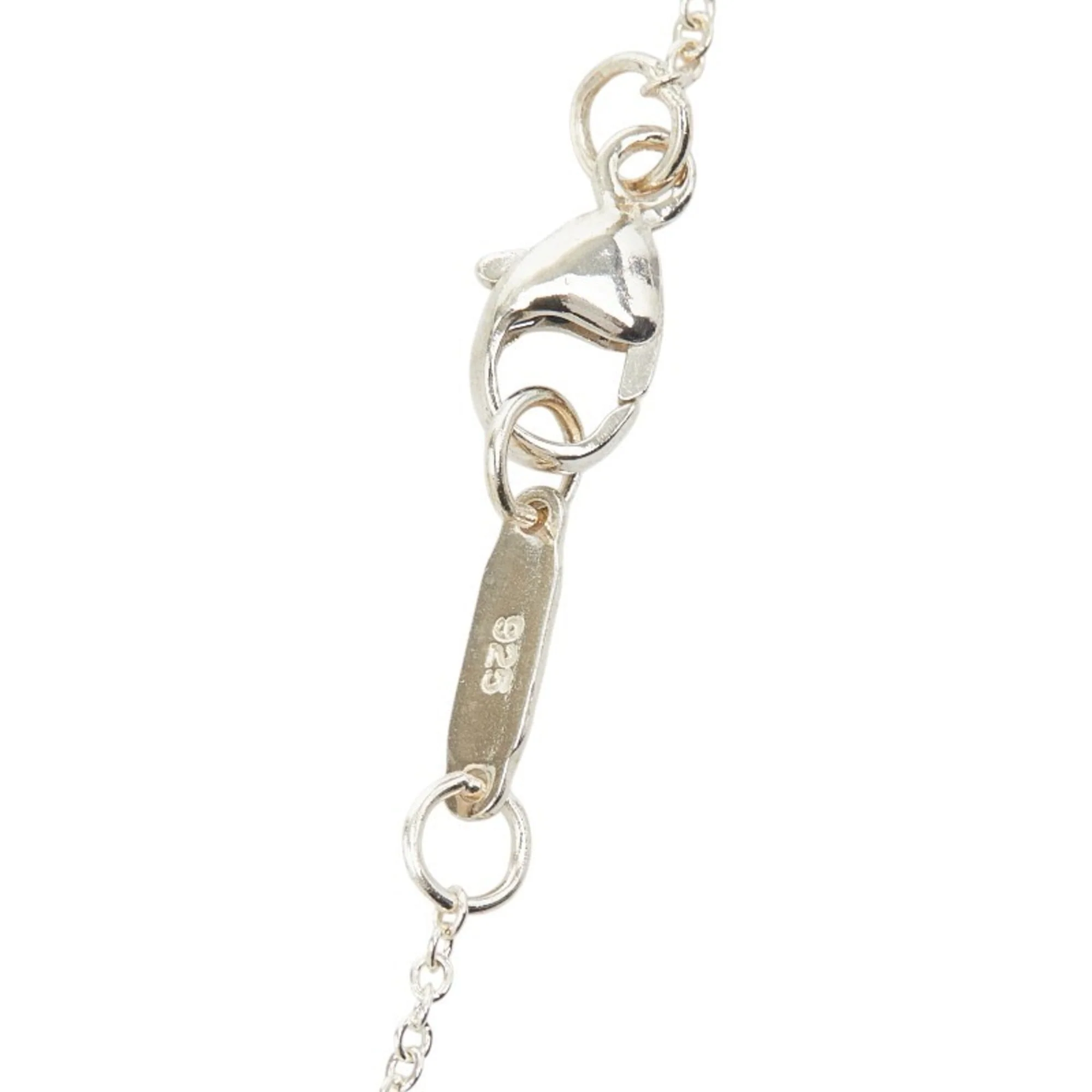 Heart Motif Pendant Necklace Sterling Silver - Image 5