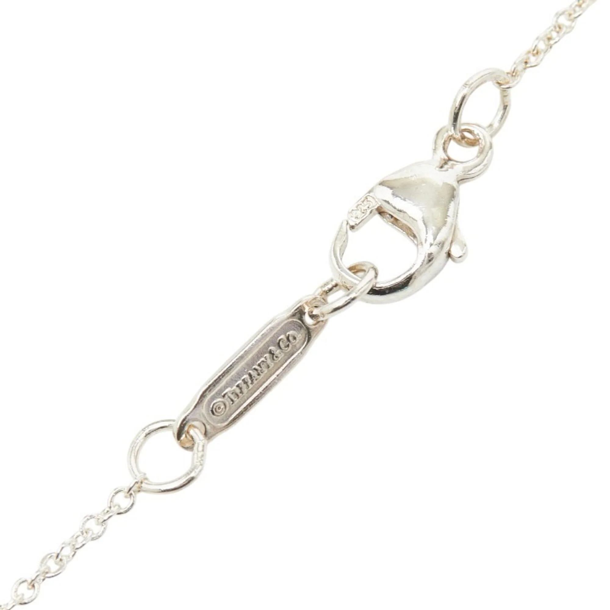 Heart Motif Pendant Necklace Sterling Silver - Image 6