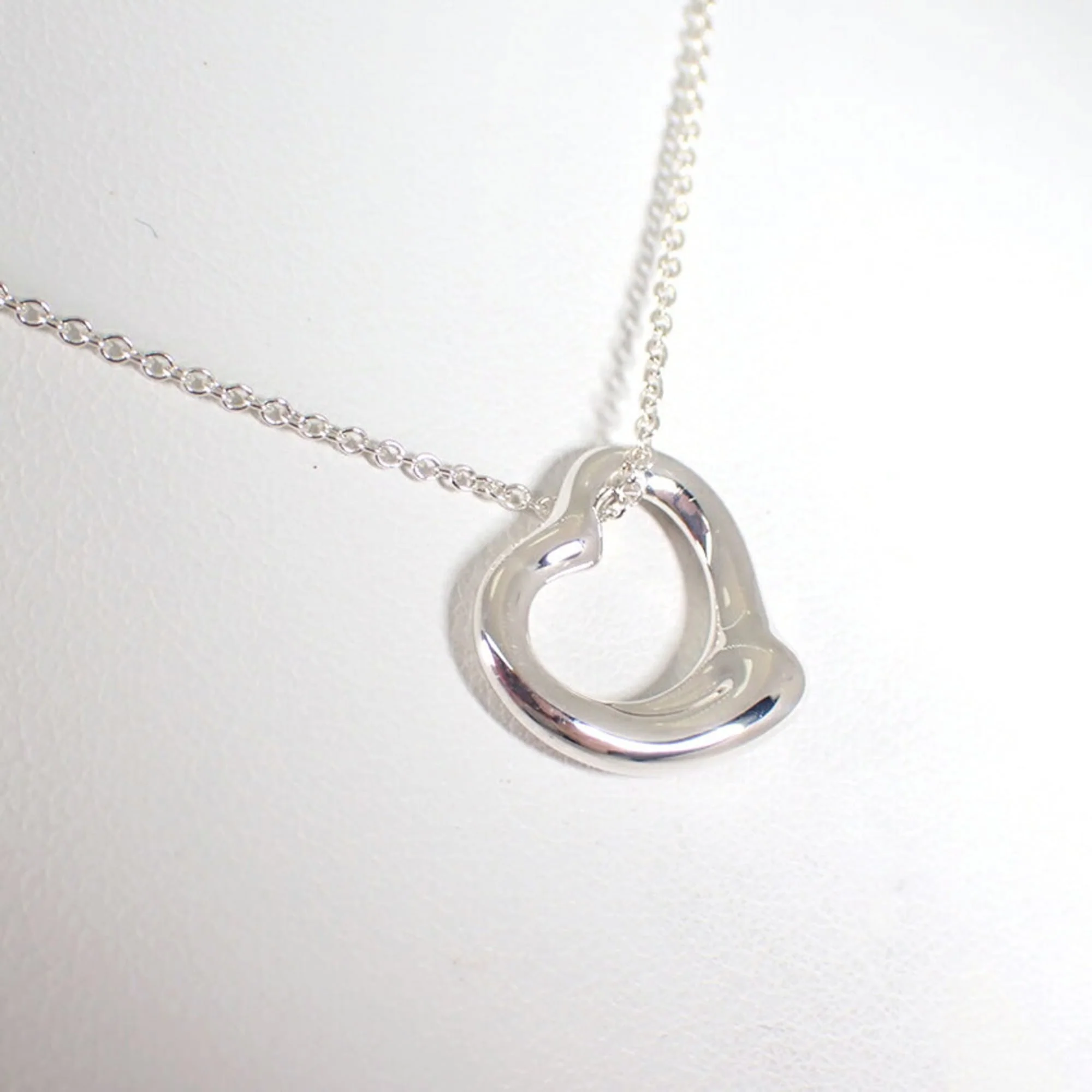 Heart Pendant Necklace Sterling Silver - Image 4