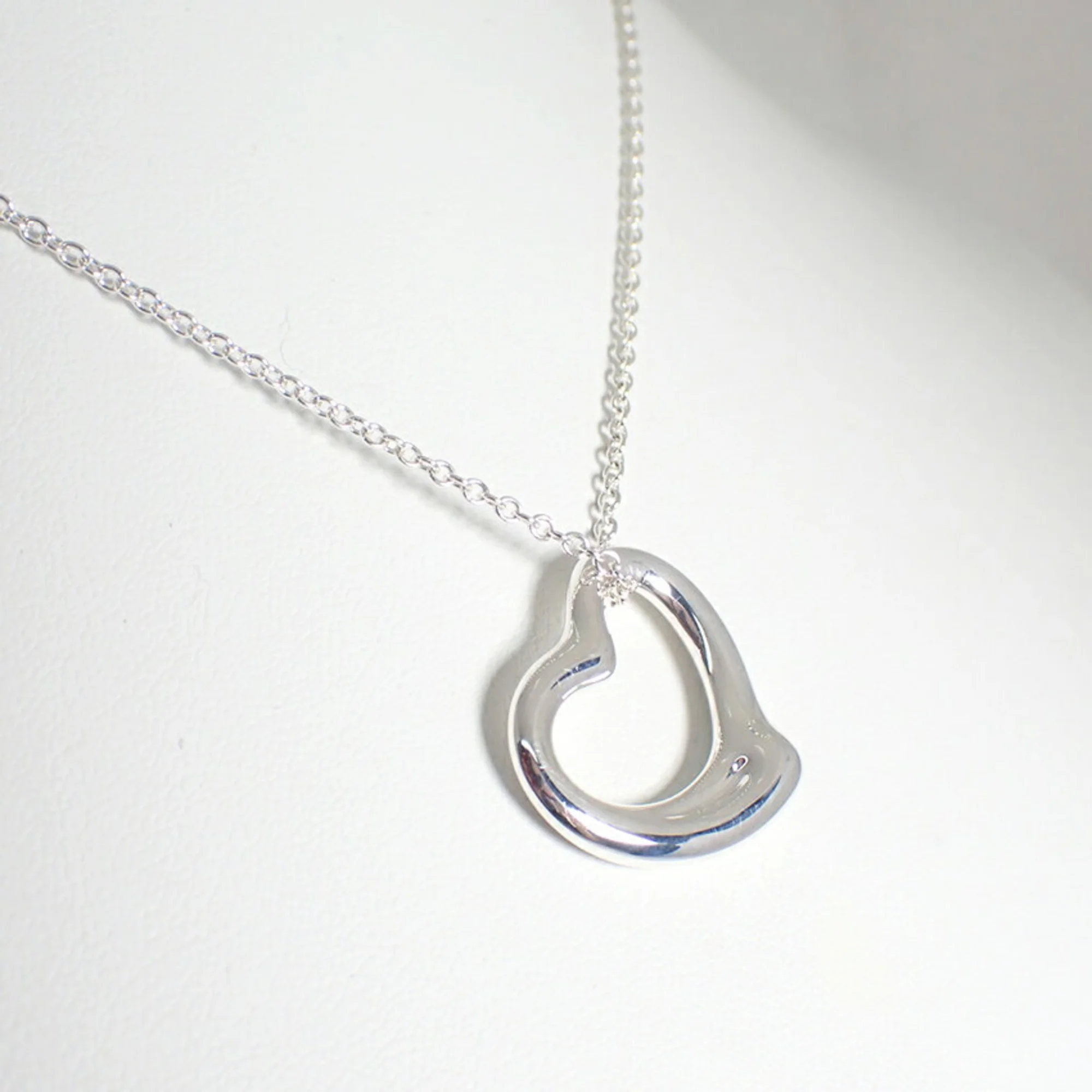 Heart Pendant Necklace Sterling Silver - Image 4