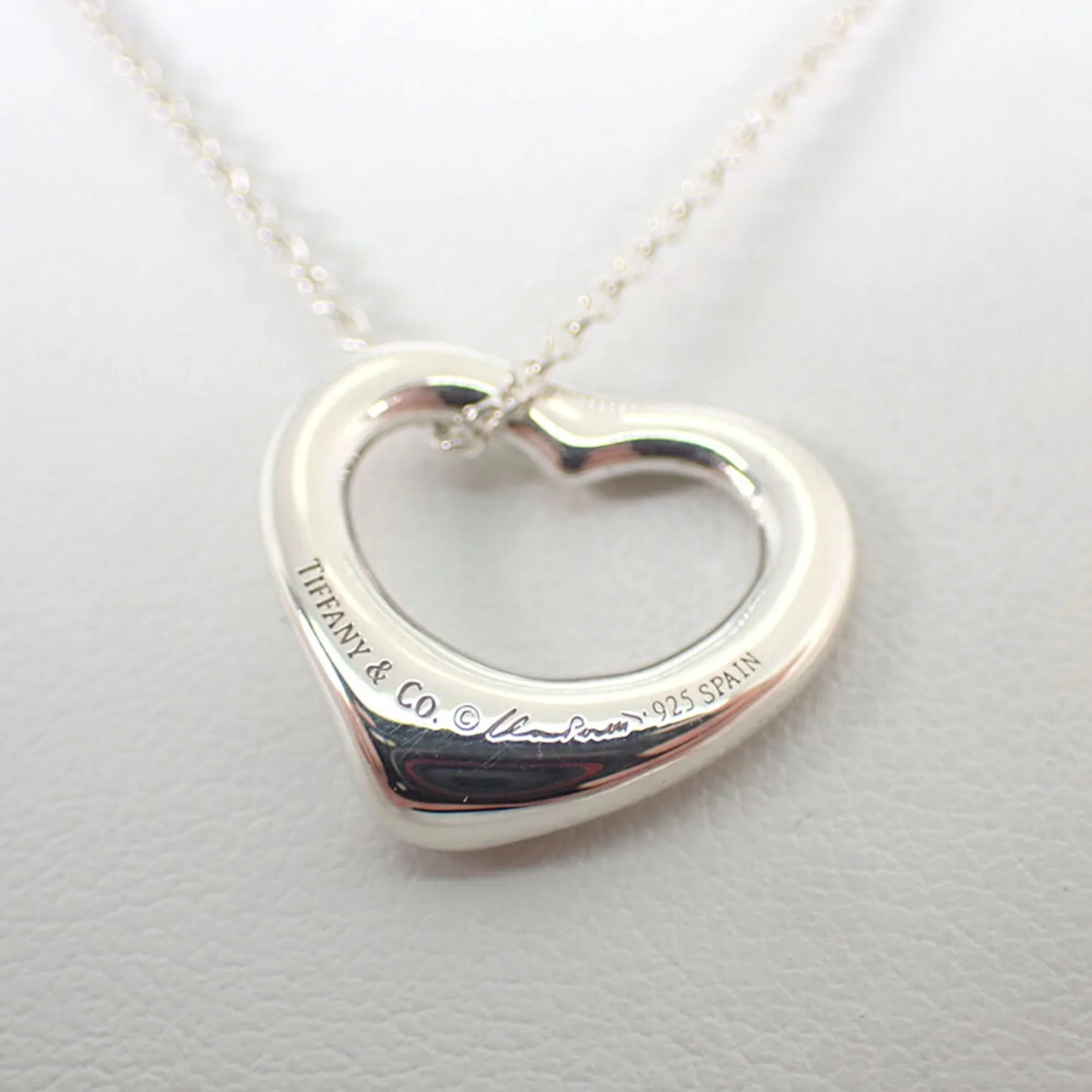 Heart Pendant Necklace Sterling Silver - Image 6
