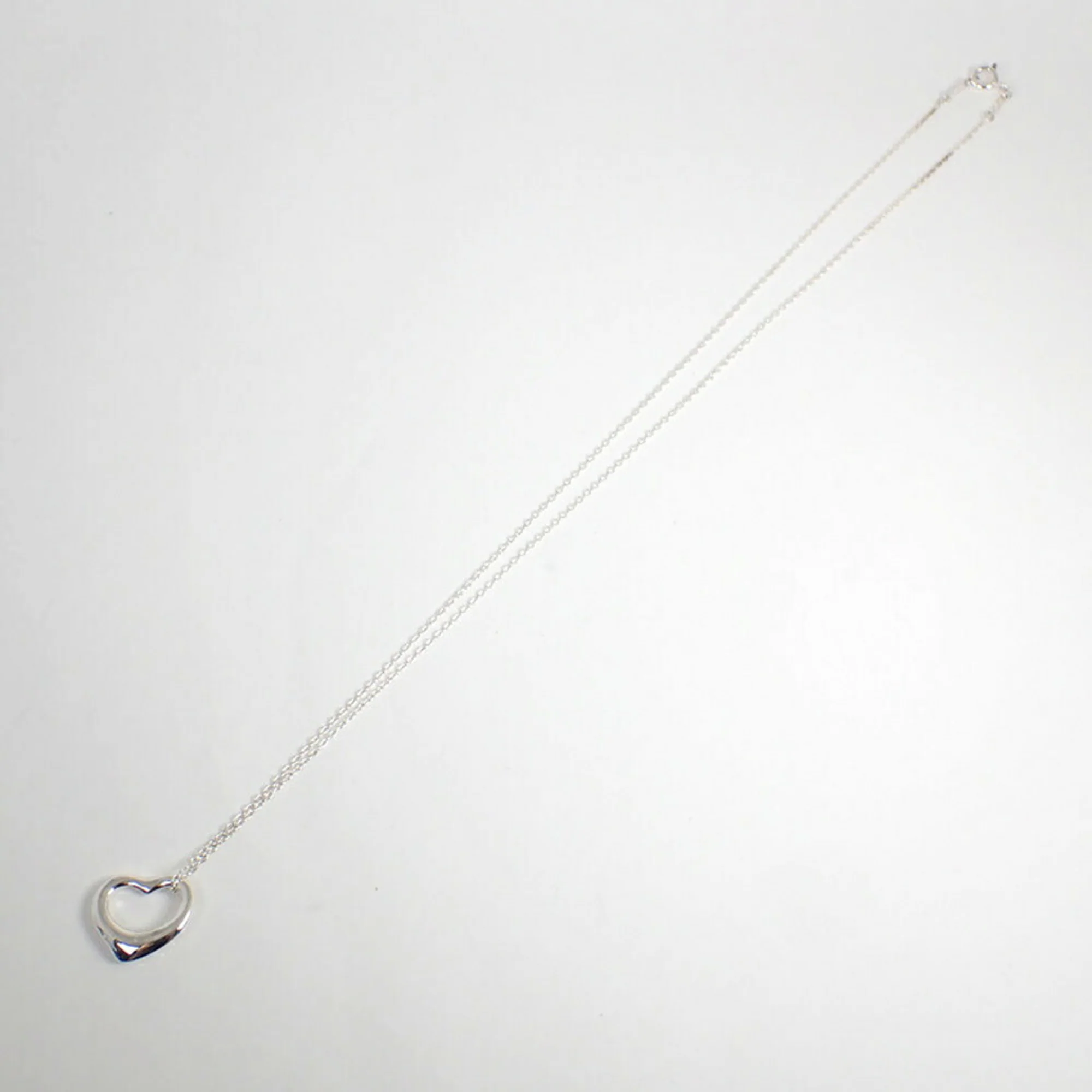 Heart Pendant Necklace Sterling Silver - Image 5
