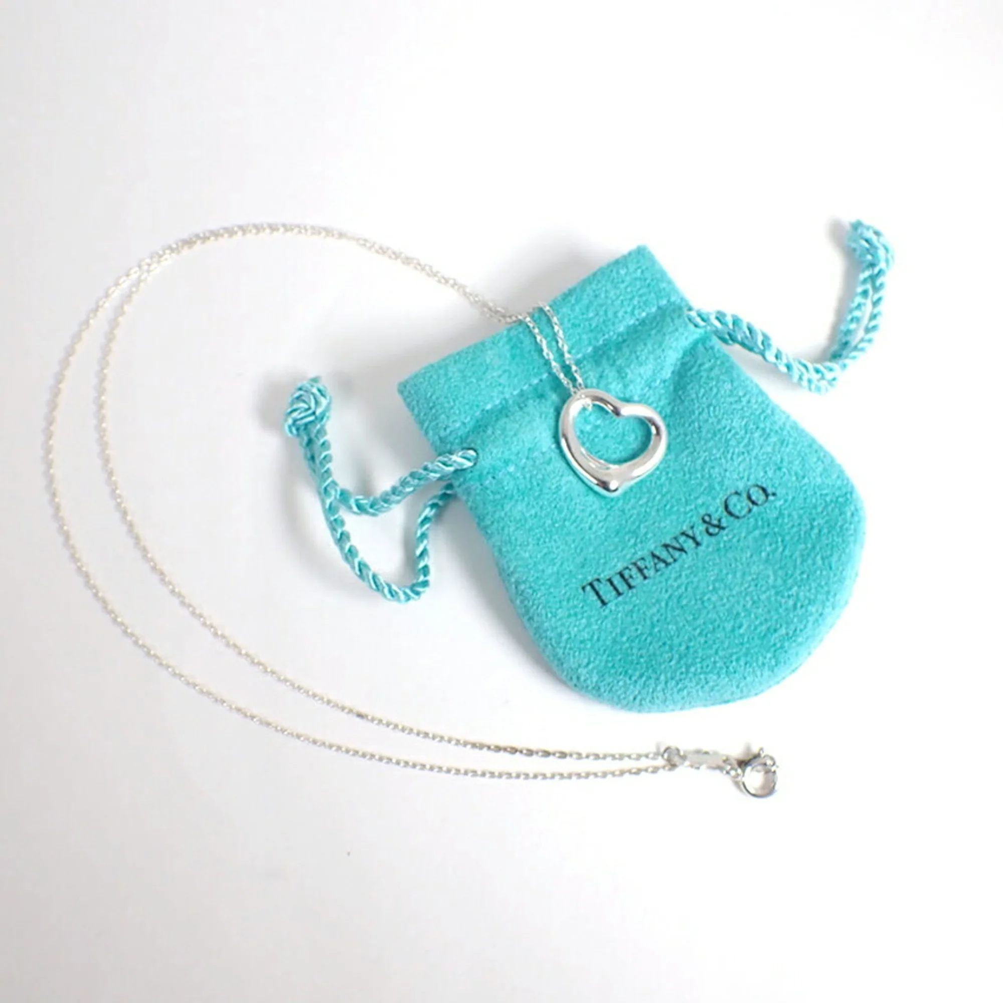 Heart Pendant Necklace Sterling Silver - Image 8
