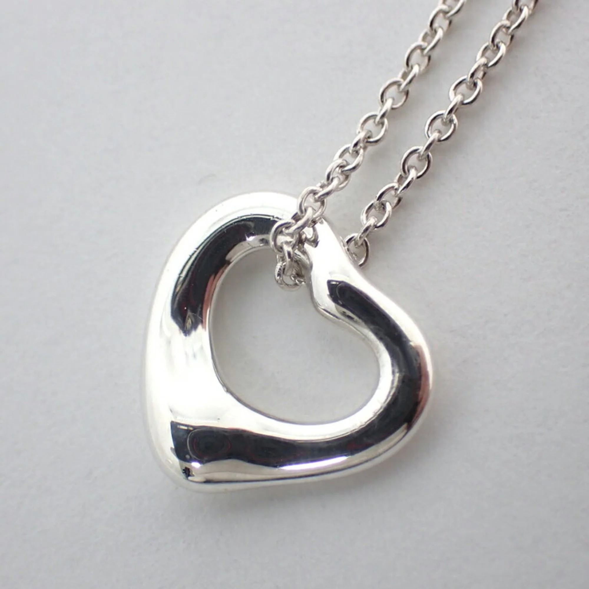Heart Pendant Necklace Sterling Silver - Image 7