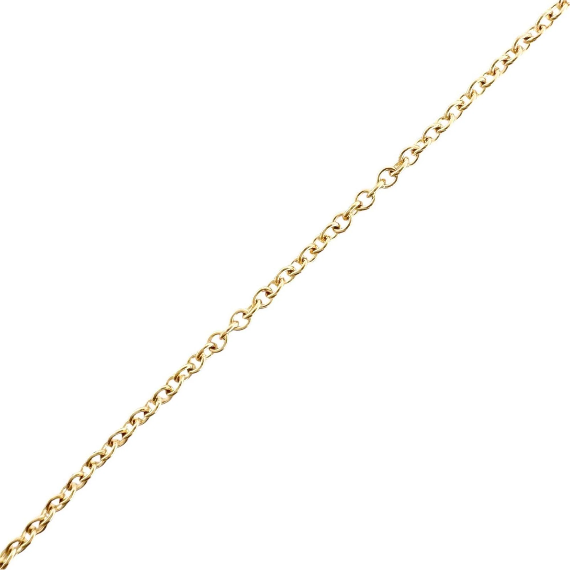 Heart Ribbon Pendant Necklace 18K Gold - Image 4