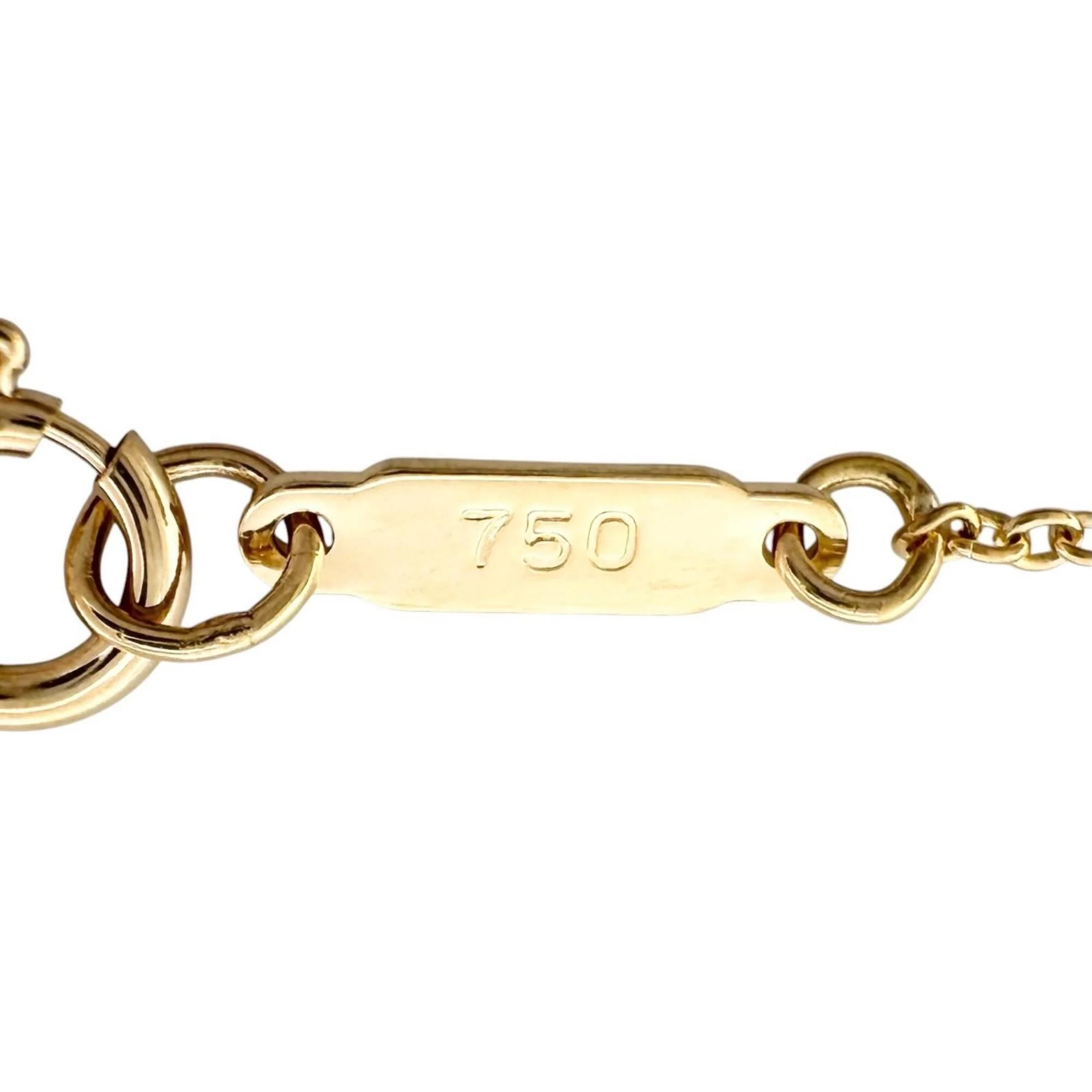 Heart Ribbon Pendant Necklace 18K Gold - Image 7