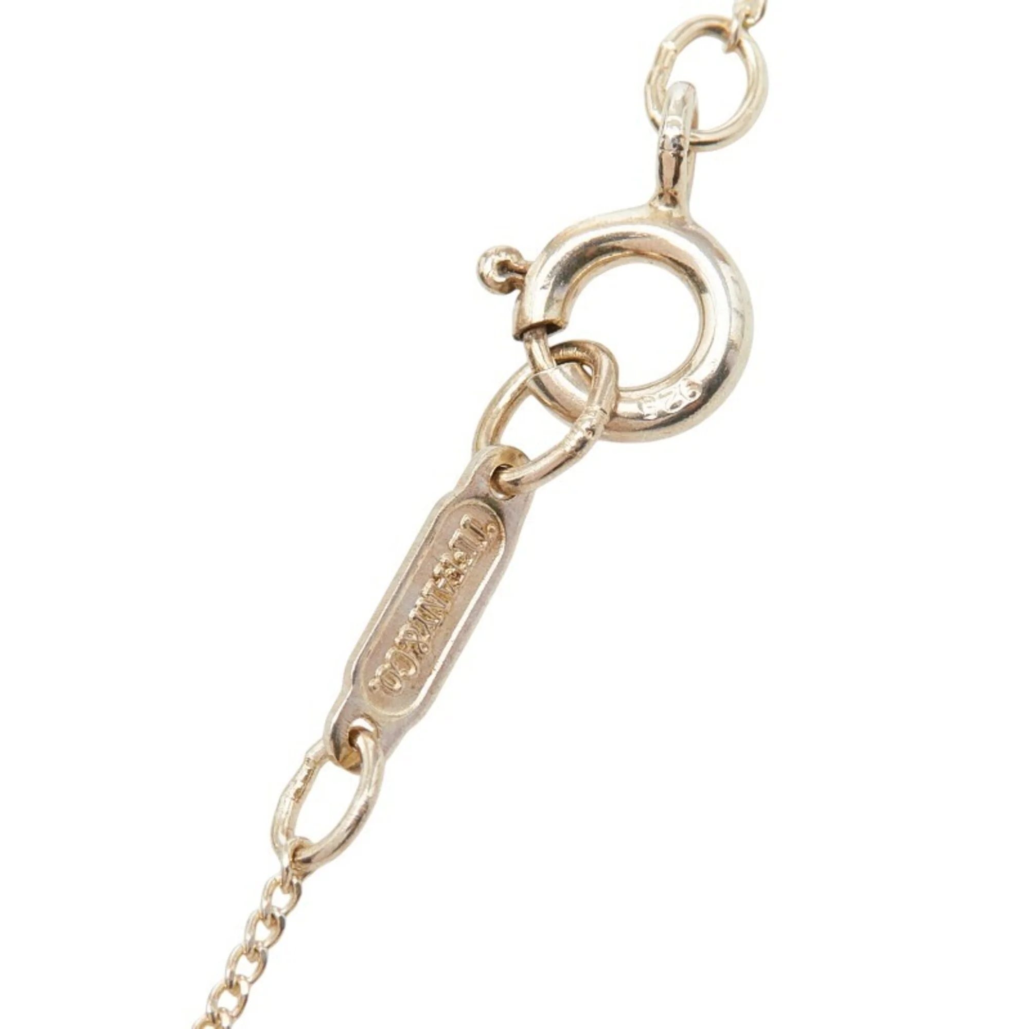 Heart Ribbon Pendant Necklace Sterling Silver and 18K Yellow Gold - Image 5