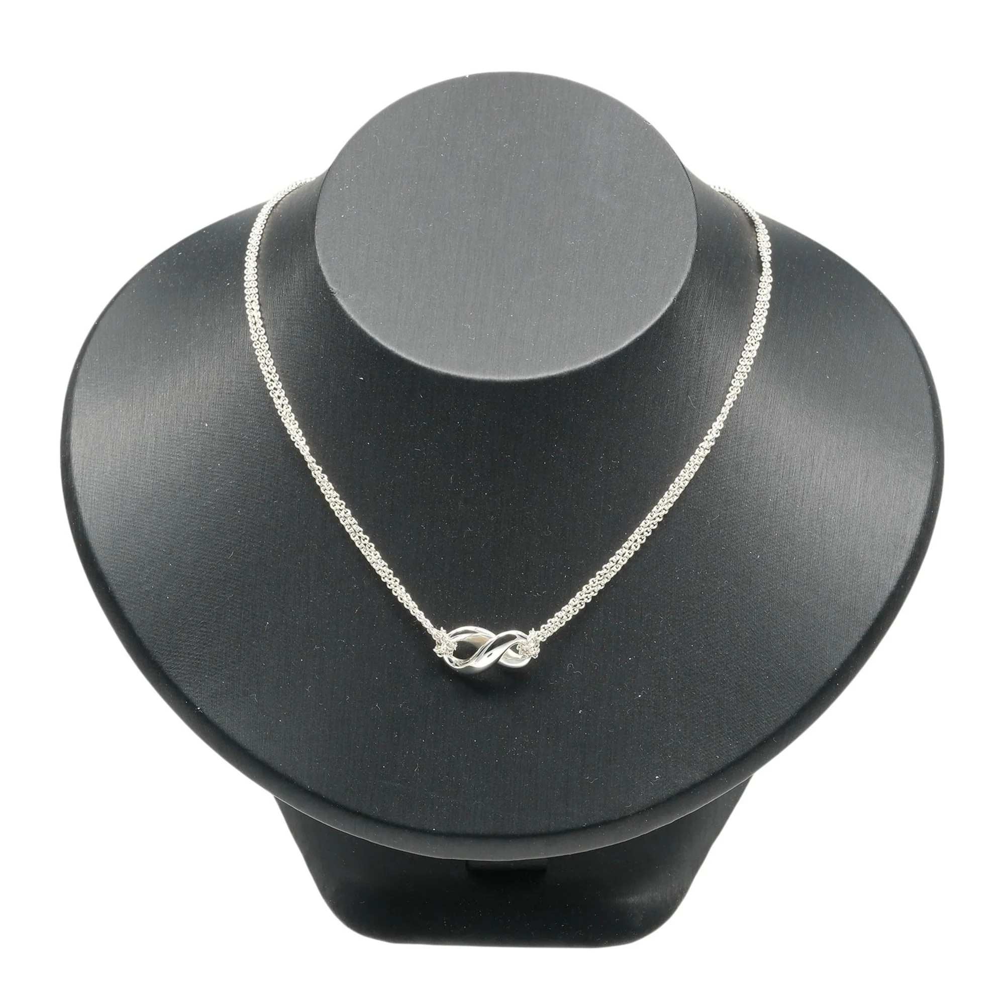 Infinity Pendant Necklace Sterling Silver - Image 2