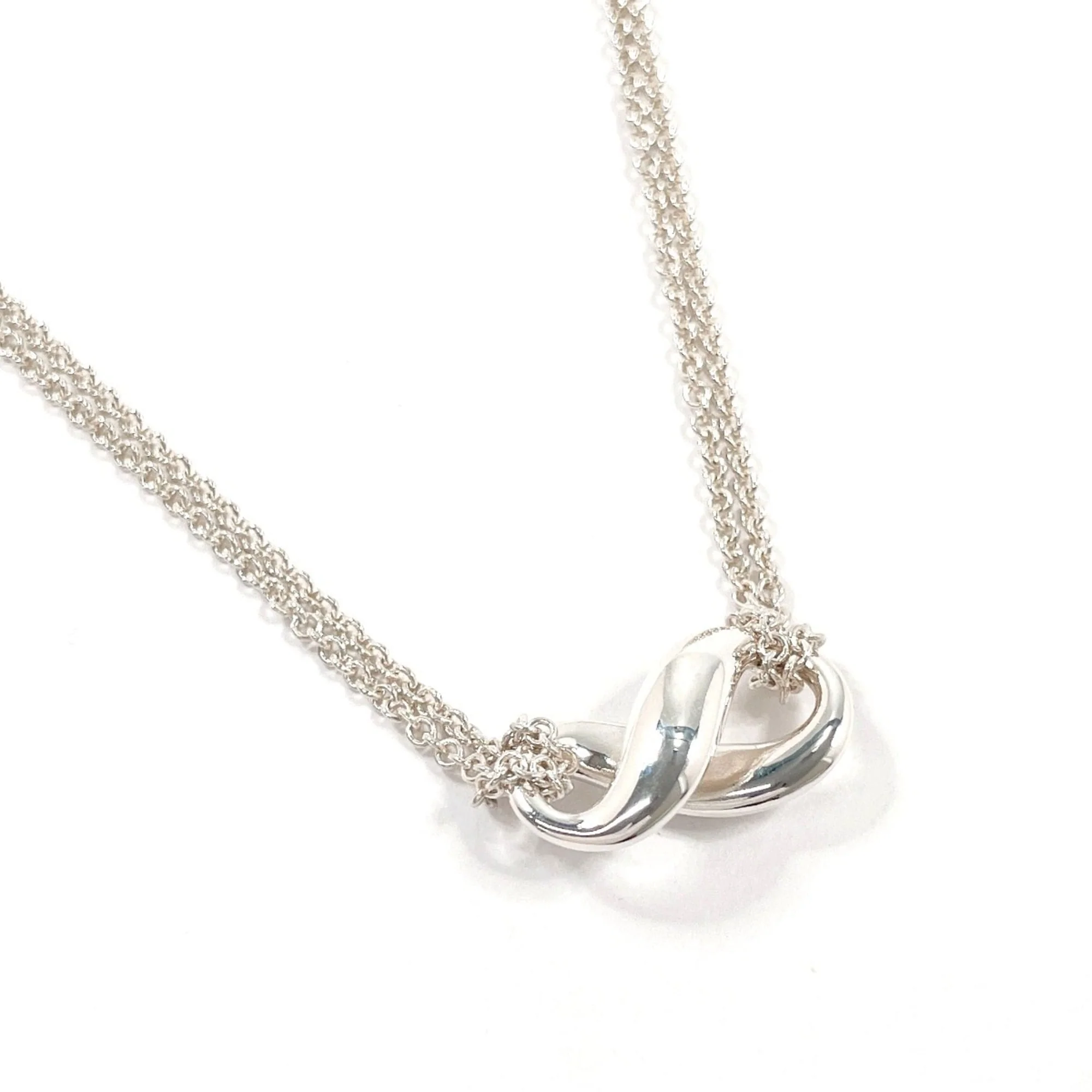 Infinity Pendant Necklace Sterling Silver - Image 2