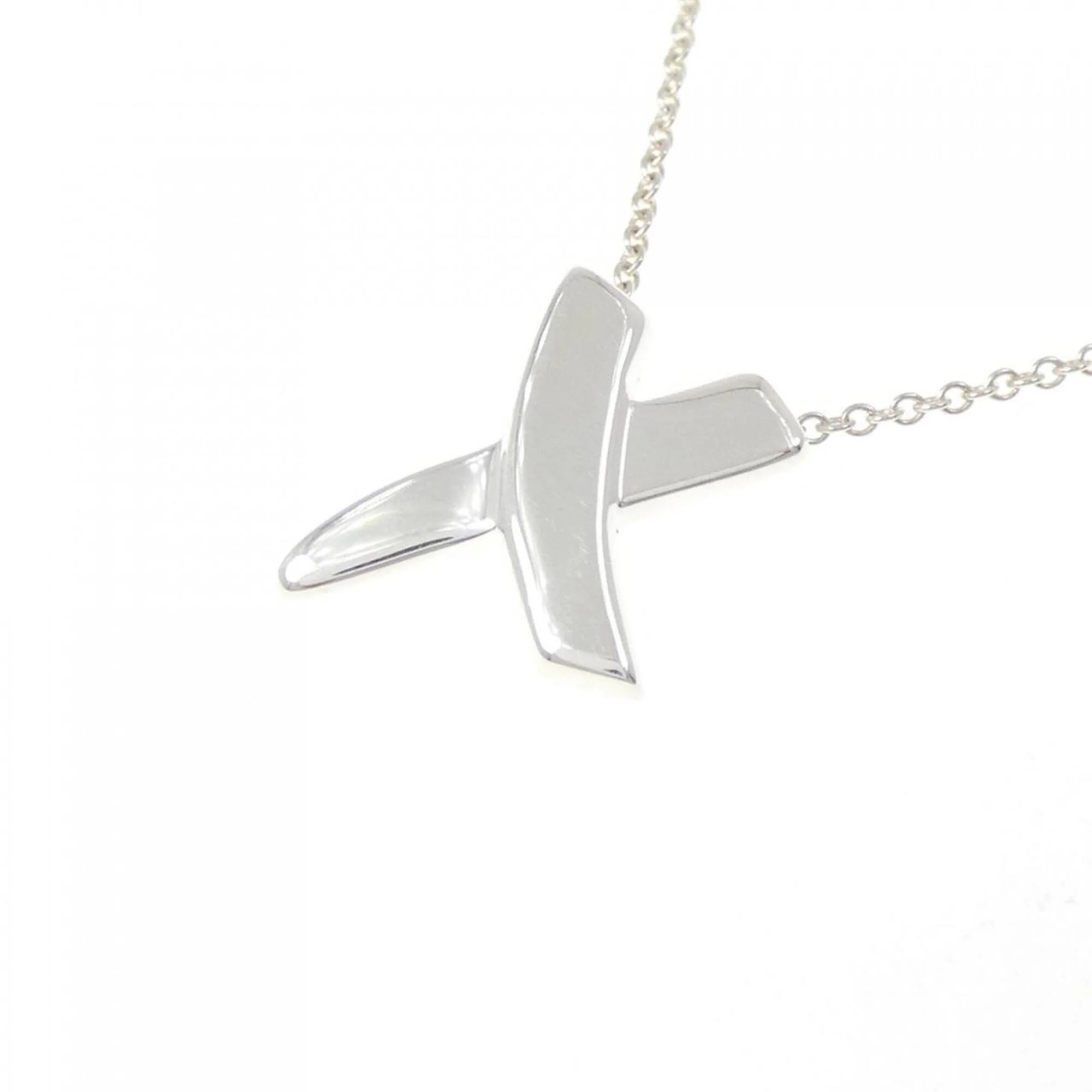 Kiss Pendant Necklace Sterling Silver - Image 3