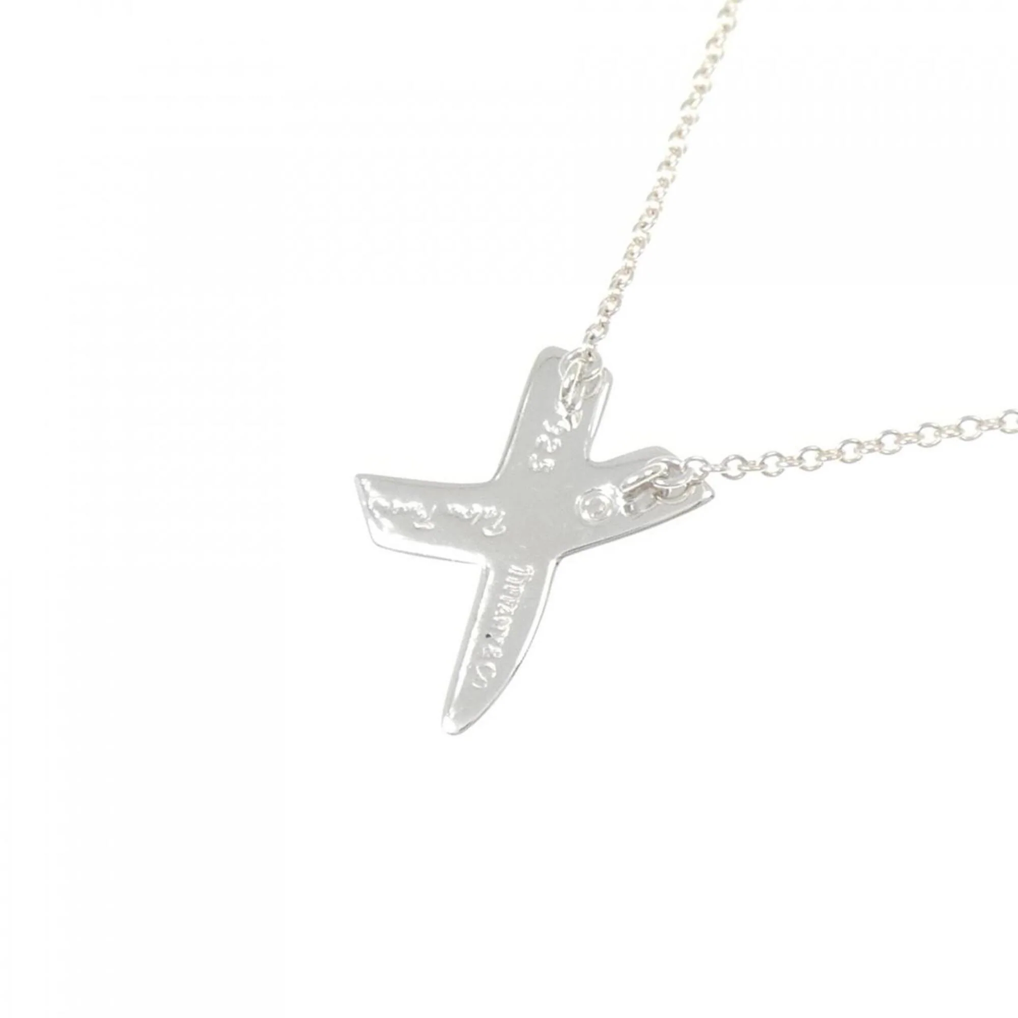 Kiss Pendant Necklace Sterling Silver - Image 4