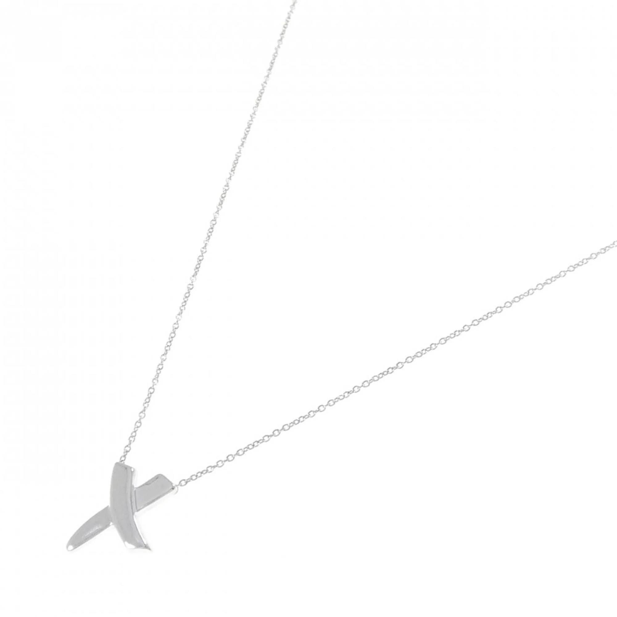 Kiss Pendant Necklace Sterling Silver - Image 2