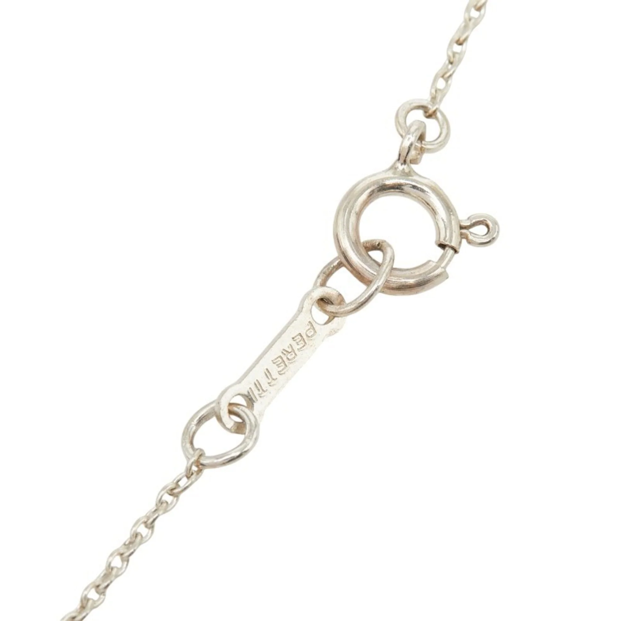 Leaf Motif Pendant Necklace Sterling Silver - Image 5