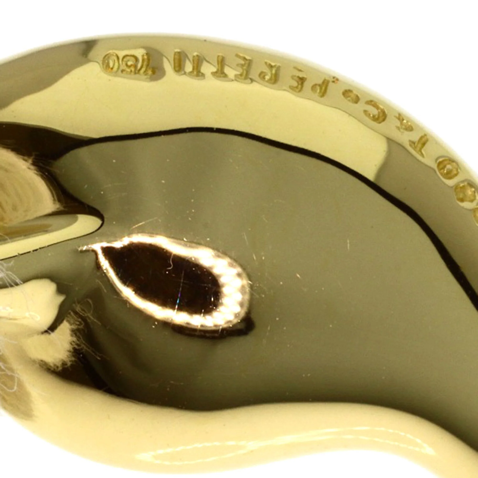 Leaf Pendant Necklace 18K Yellow Gold - Image 5