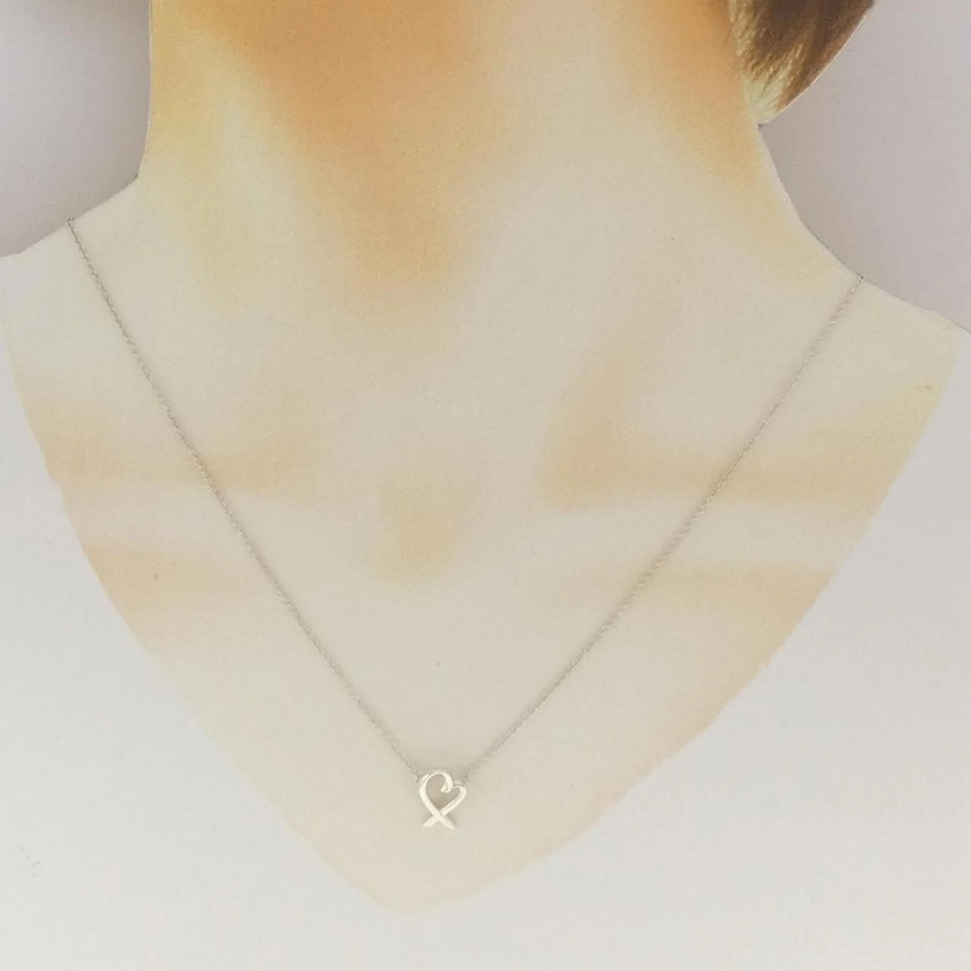 Loving Heart Mini Pendant Necklace Sterling Silver - Image 6