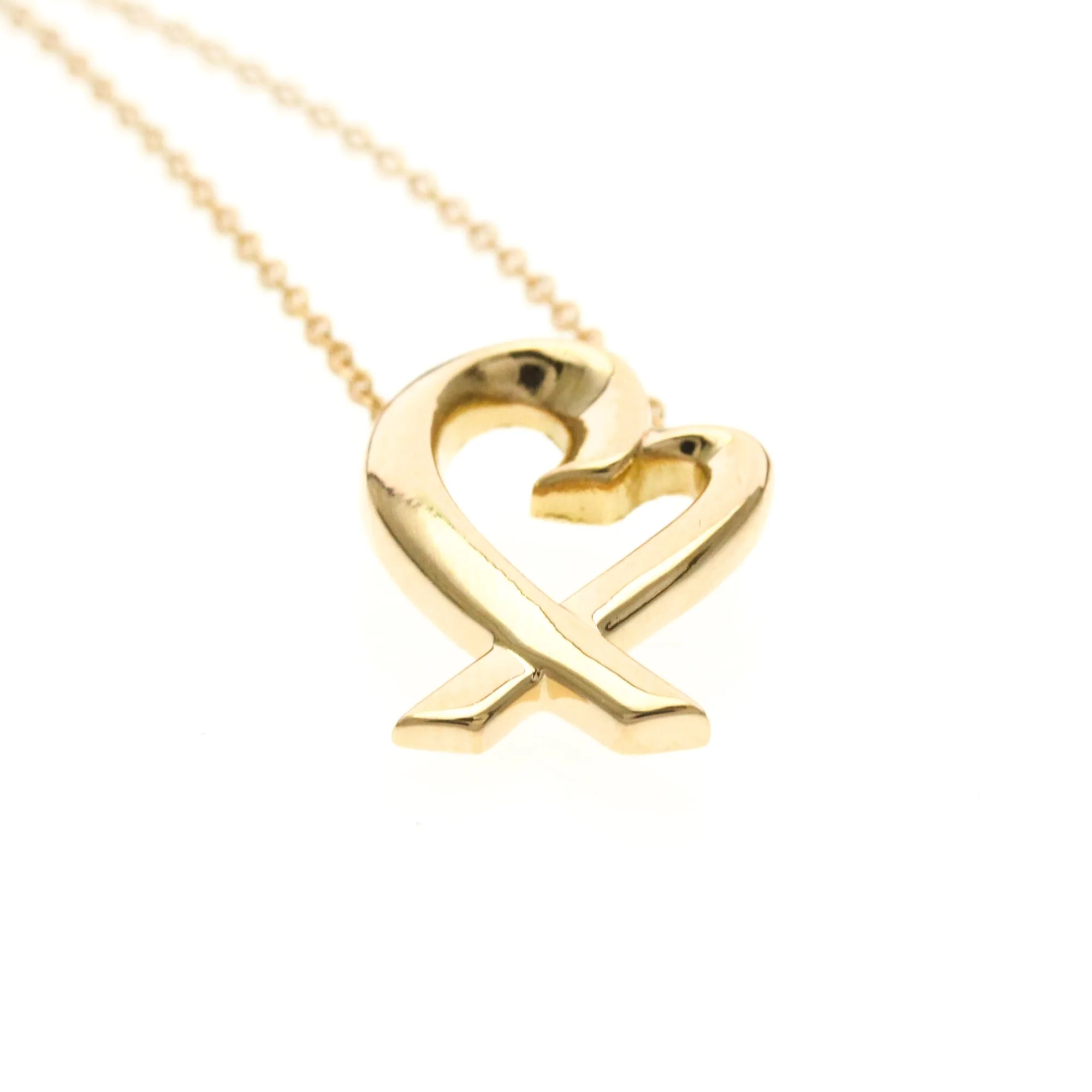 Loving Heart Pendant Necklace 18K Rose Gold - Image 4