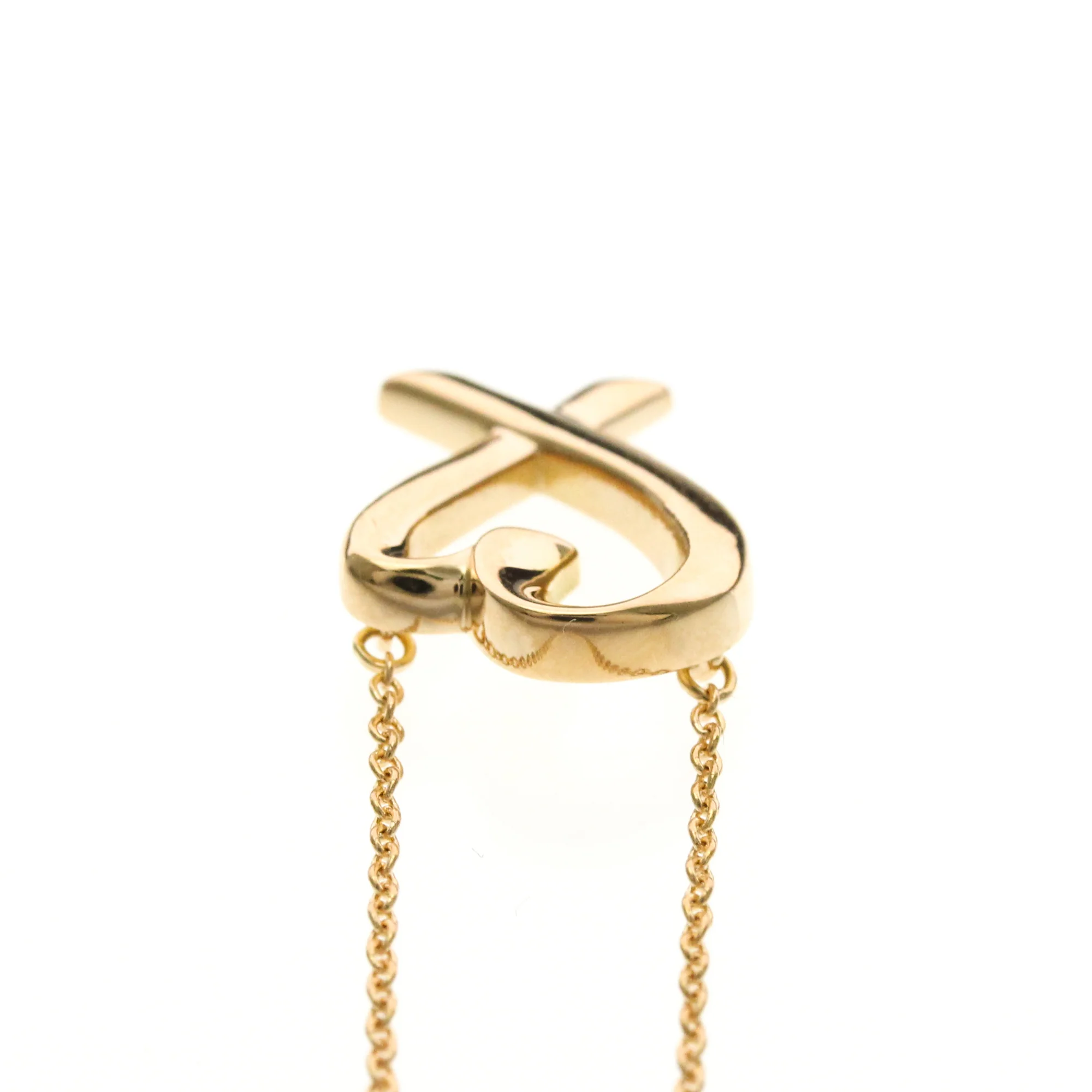 Loving Heart Pendant Necklace 18K Rose Gold - Image 6
