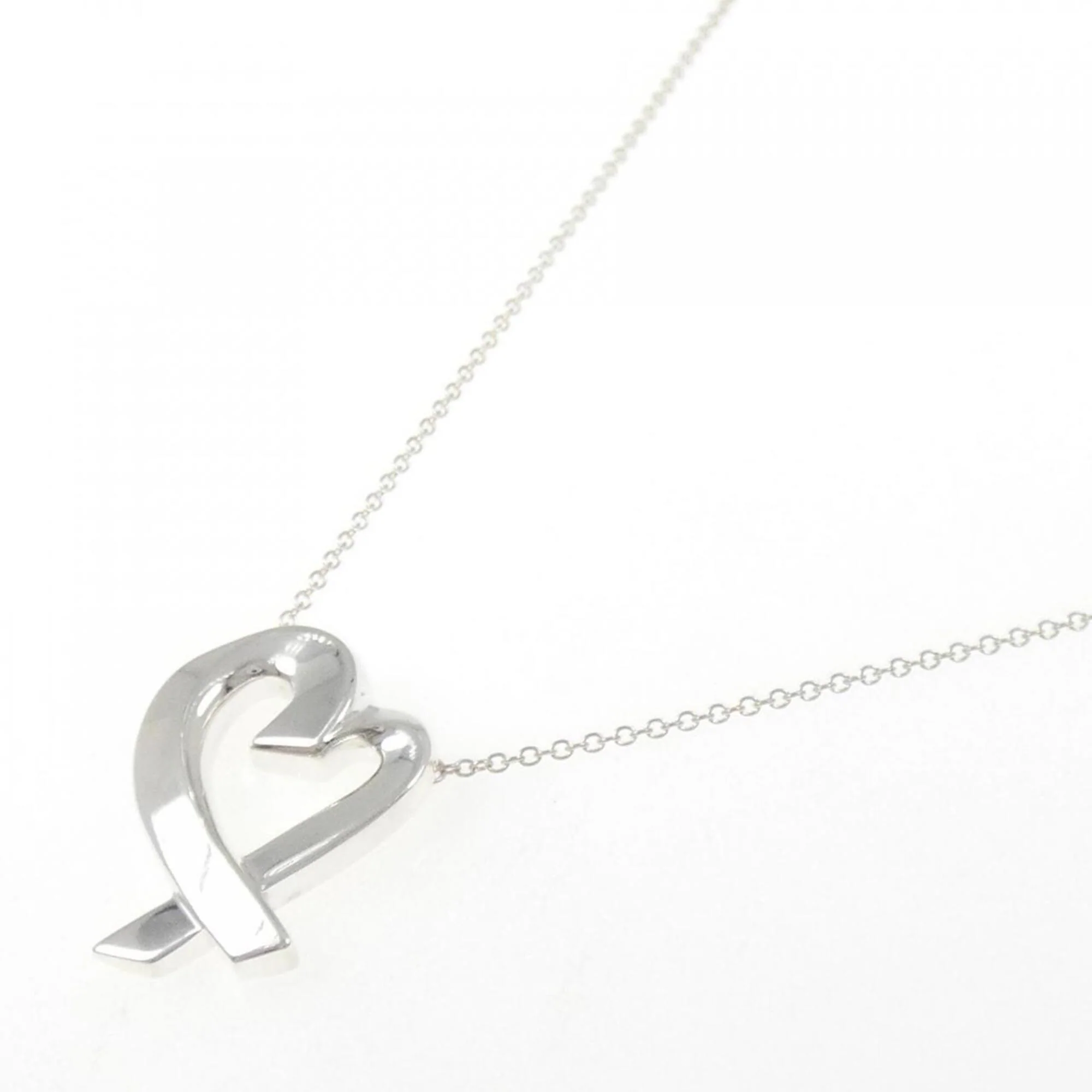 Loving Heart Pendant Necklace Sterling Silver - Image 2