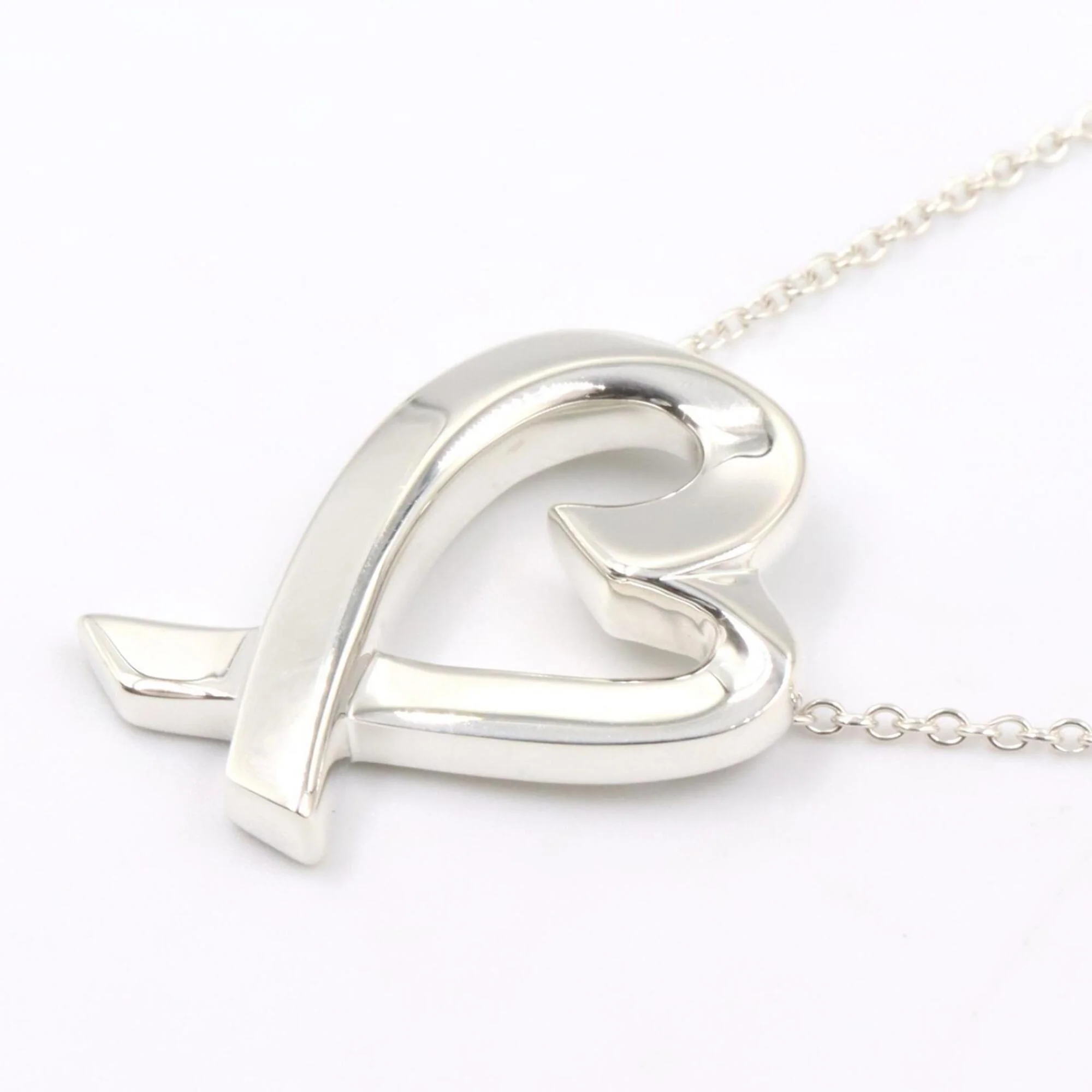 Loving Heart Pendant Necklace Sterling Silver - Image 6