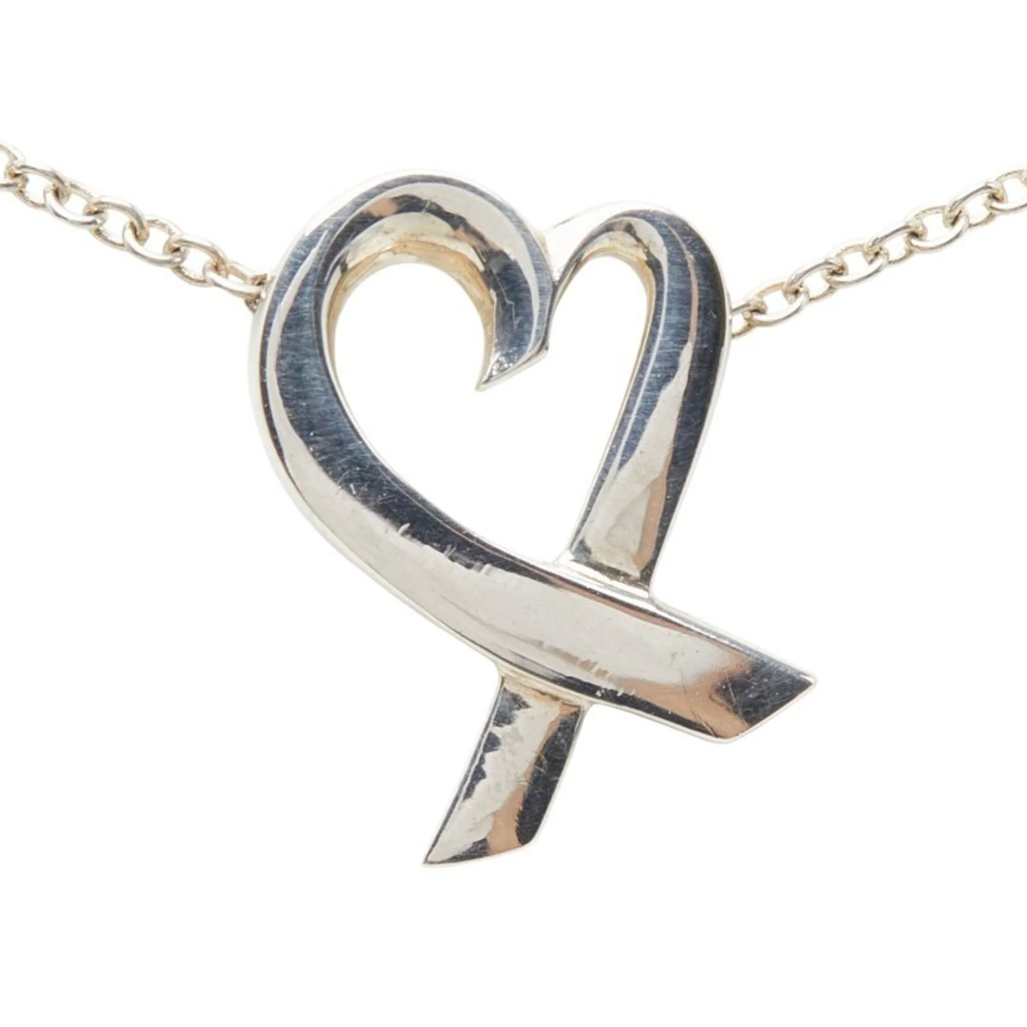 Loving Heart Pendant Necklace Sterling Silver - Image 2