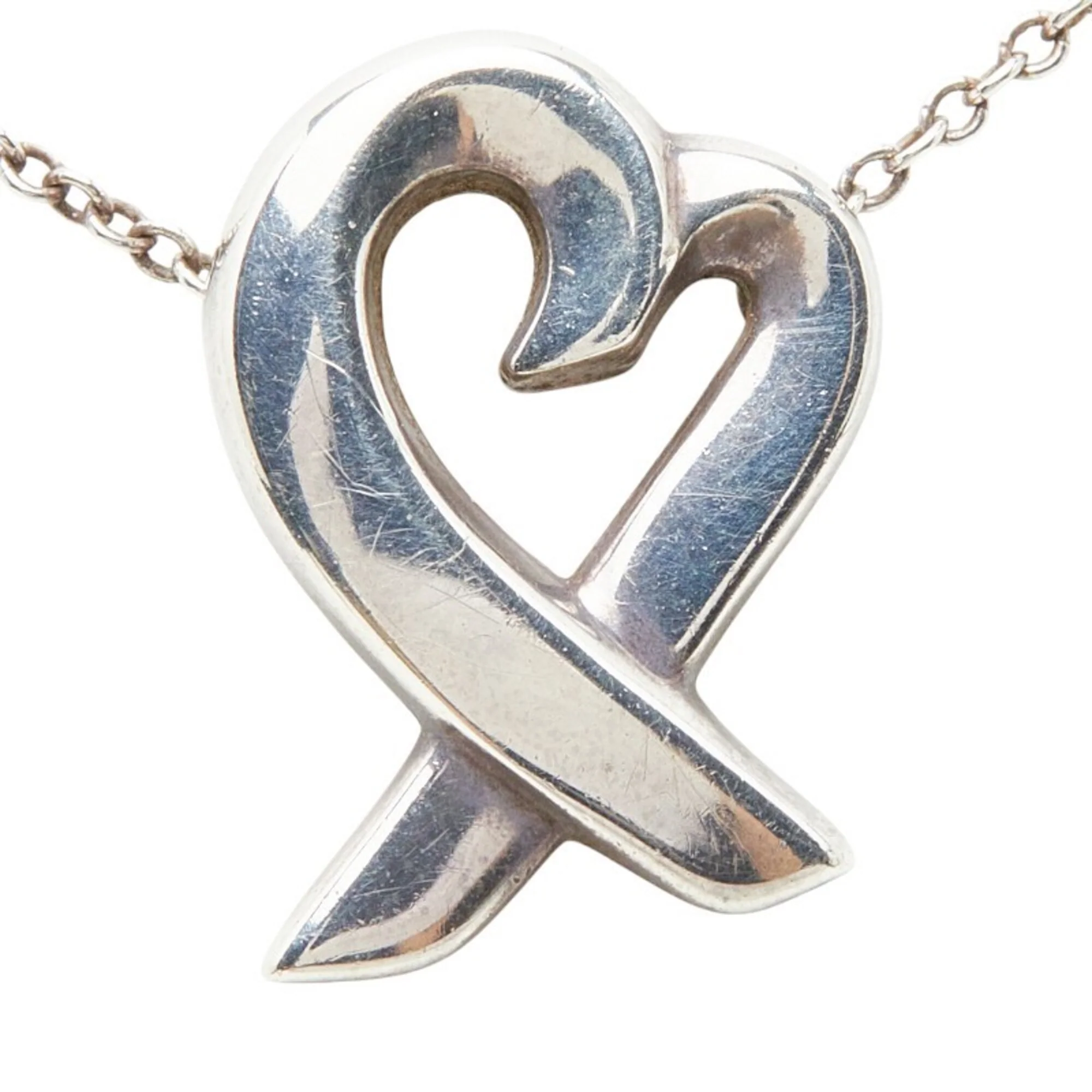 Loving Heart Pendant Necklace Sterling Silver - Image 2
