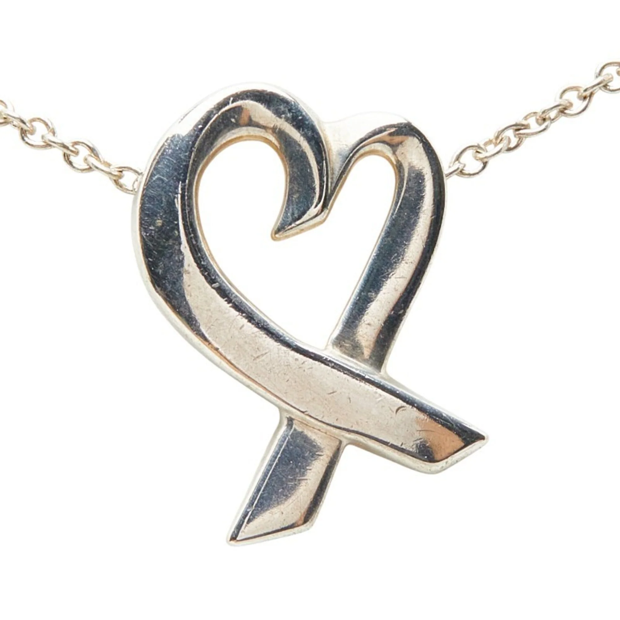 Loving Heart Pendant Necklace Sterling Silver - Image 2