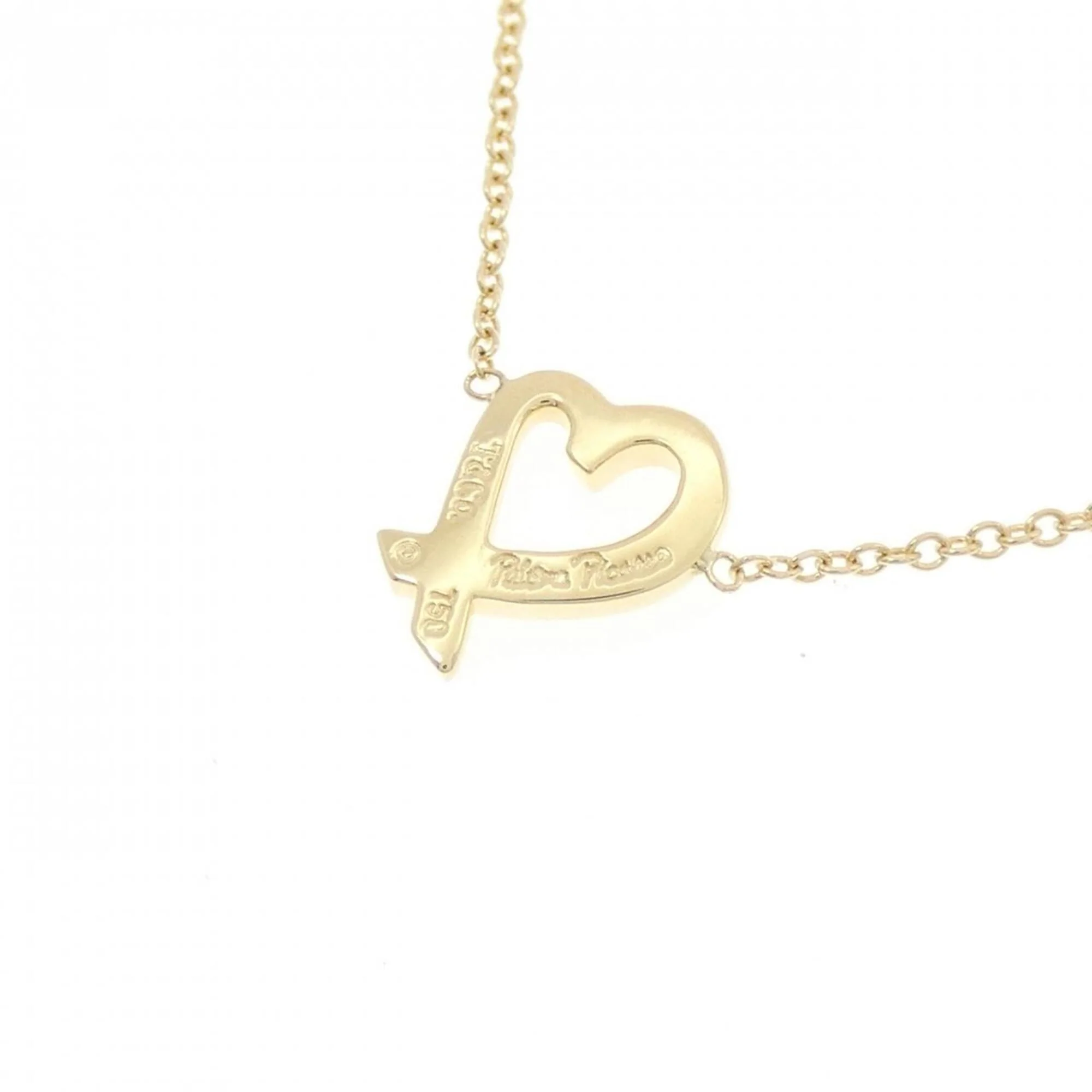 Loving Heart Pendant Necklace Yellow Gold - Image 4