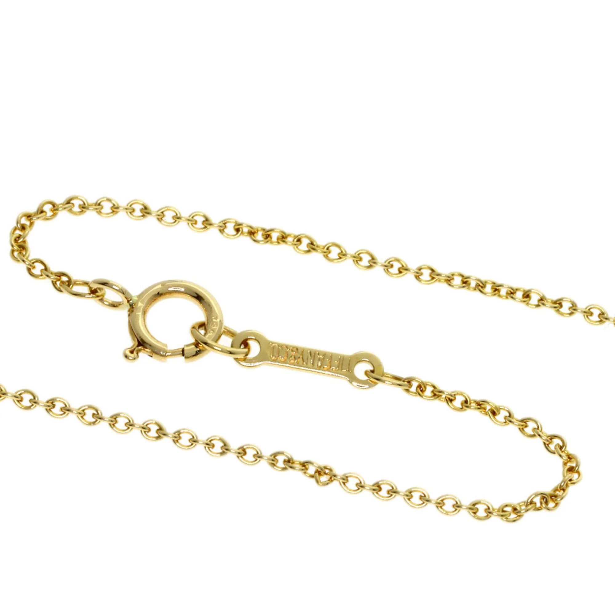 Mini Loving Heart Pendant Necklace 18K Yellow Gold - Image 3