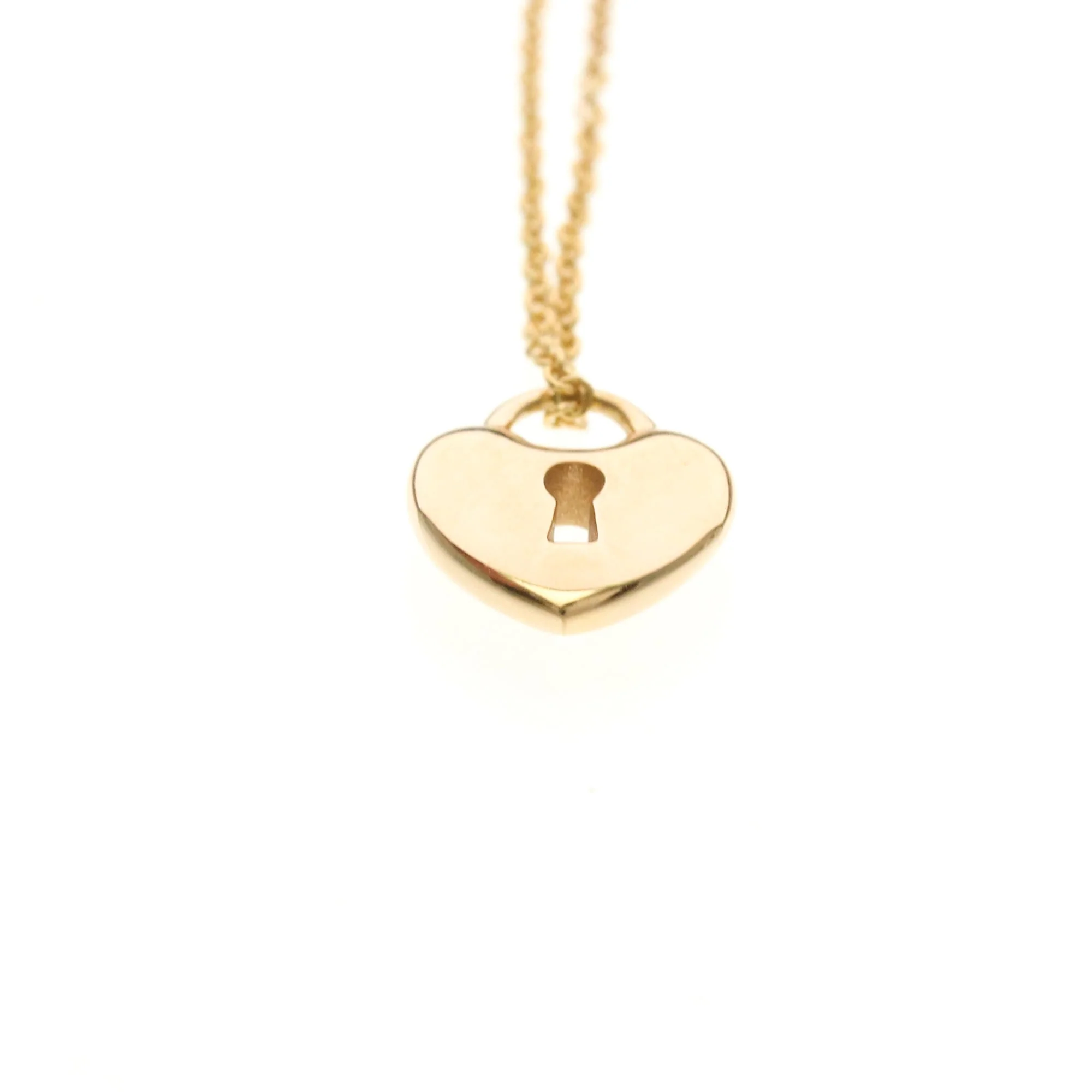 Mini Pendant Necklace 18K Rose Gold - Image 4