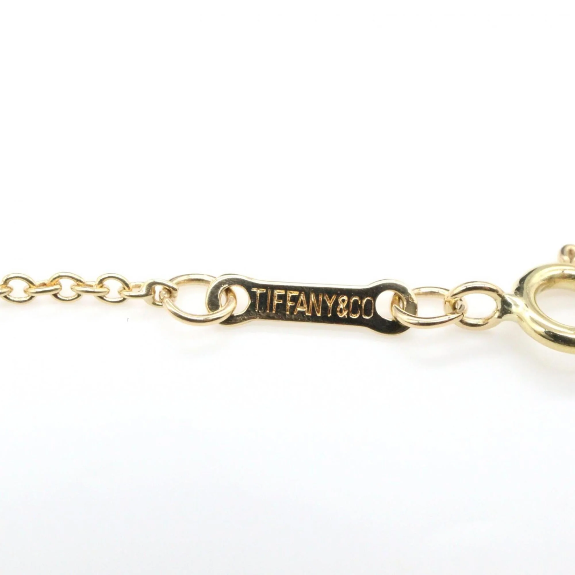Open Heart Pendant Necklace 18K Yellow Gold 12mm - Image 3