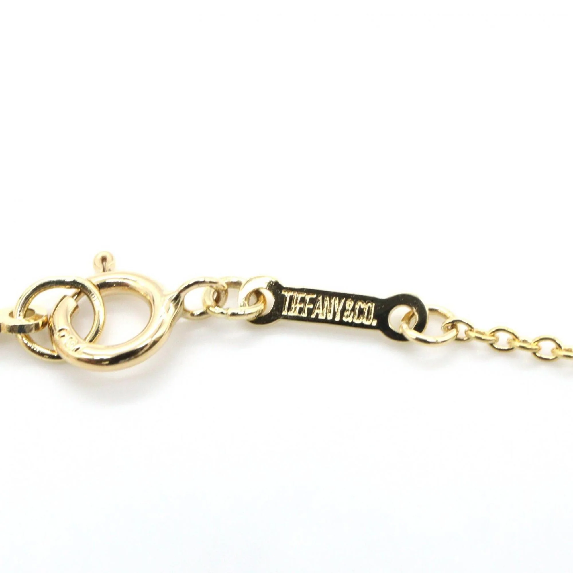 Open Heart Pendant Necklace 18K Yellow Gold 13mm - Image 3